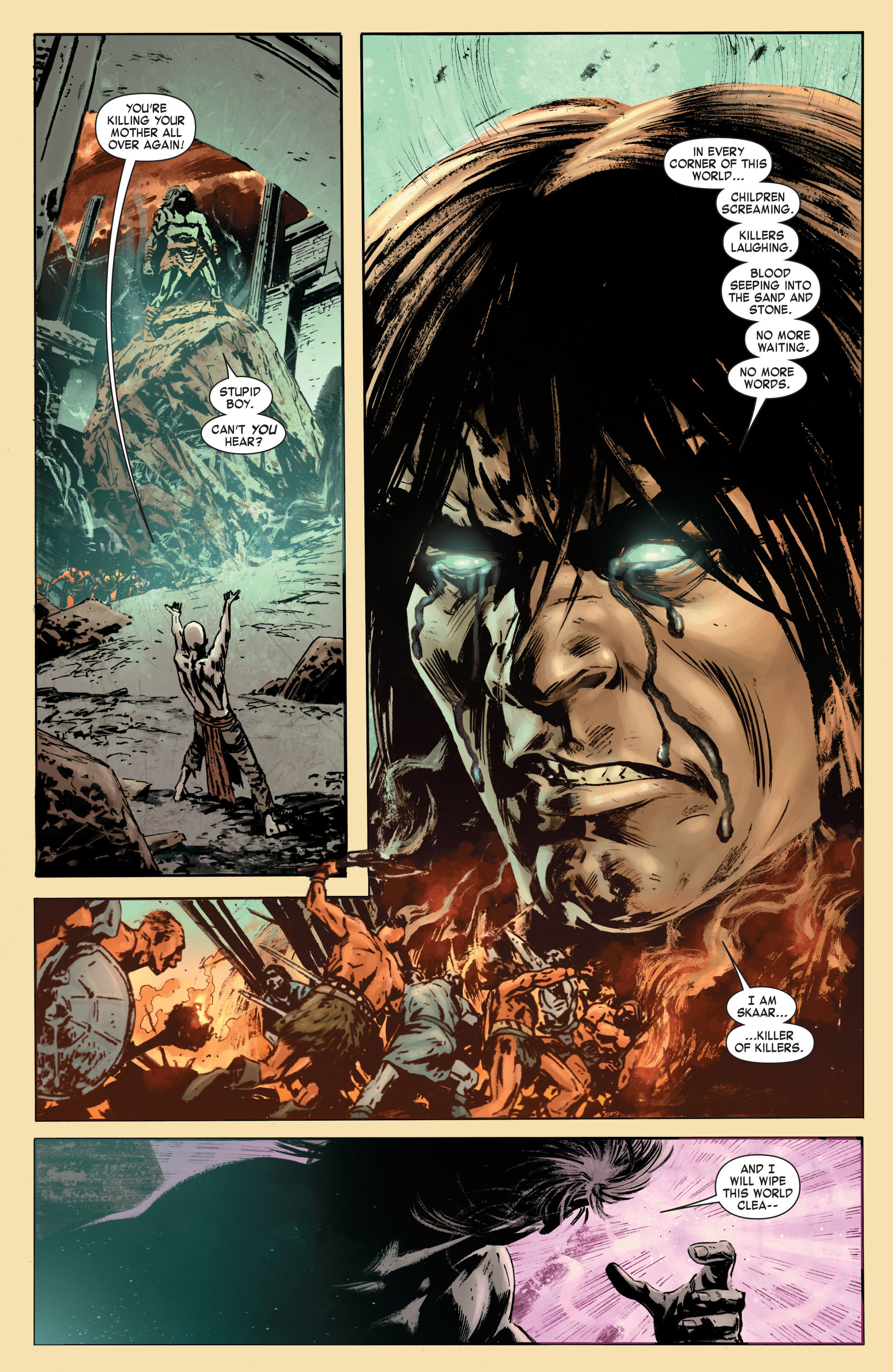 Read online Skaar: Son of Hulk comic -  Issue #7 - 13
