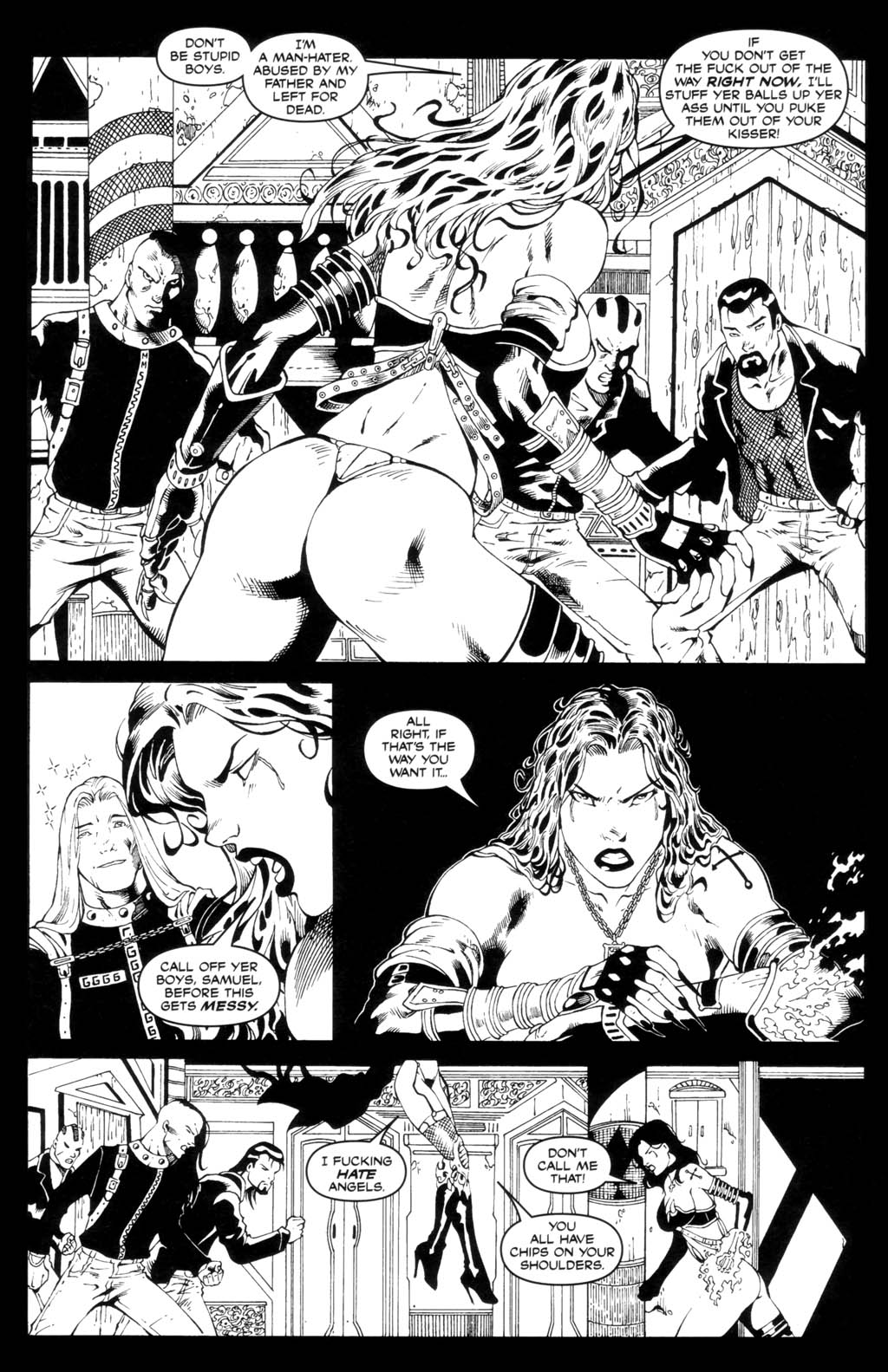 Read online Brian Pulido's War Angel comic -  Issue #1 - 29