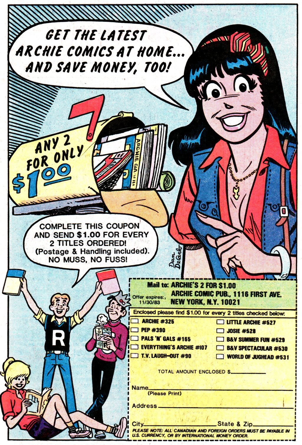 Read online Archie Giant Series Magazine comic -  Issue #528 - 11