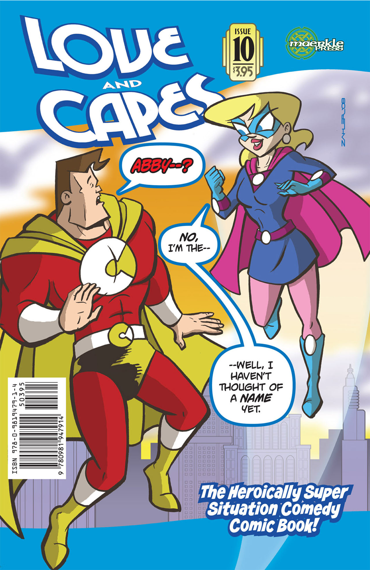 Read online Love and Capes comic -  Issue #10 - 1