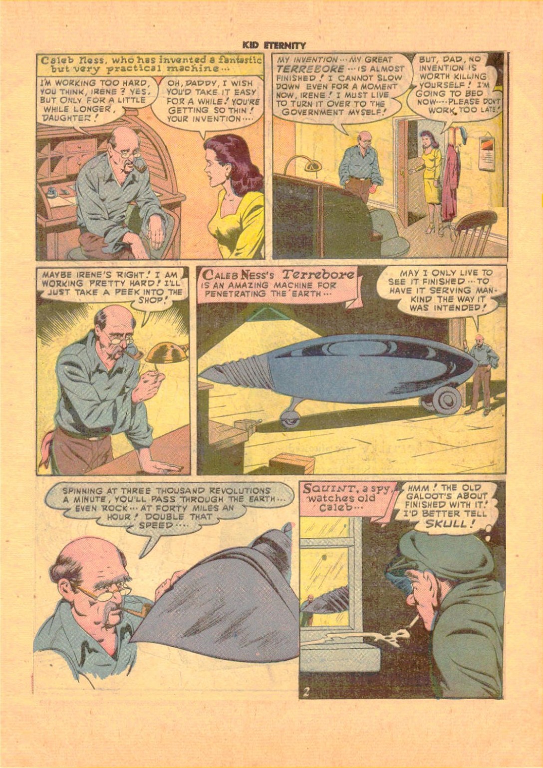 Read online Kid Eternity (1946) comic -  Issue #8 - 4