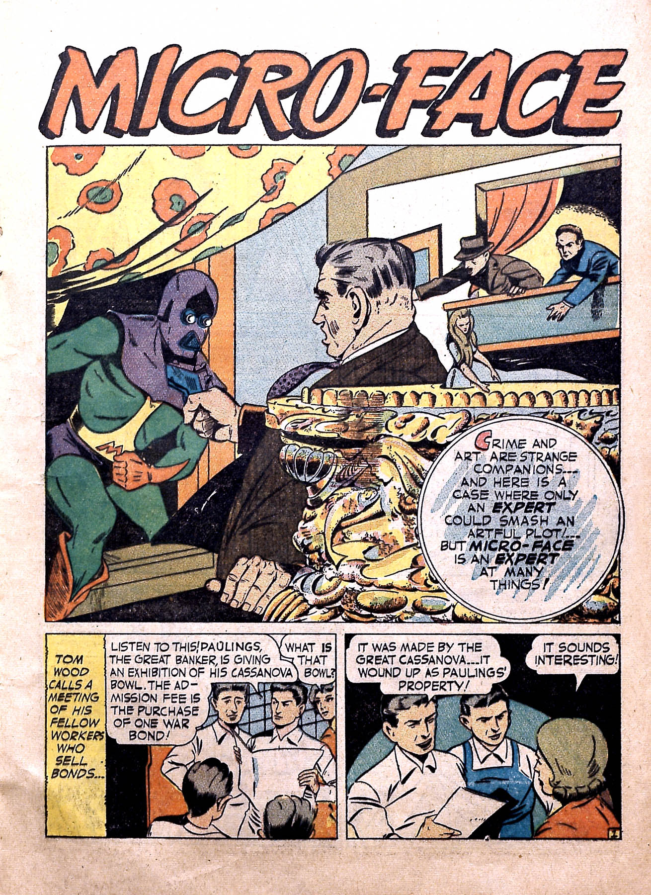 Read online Clue Comics comic -  Issue #2 - 33