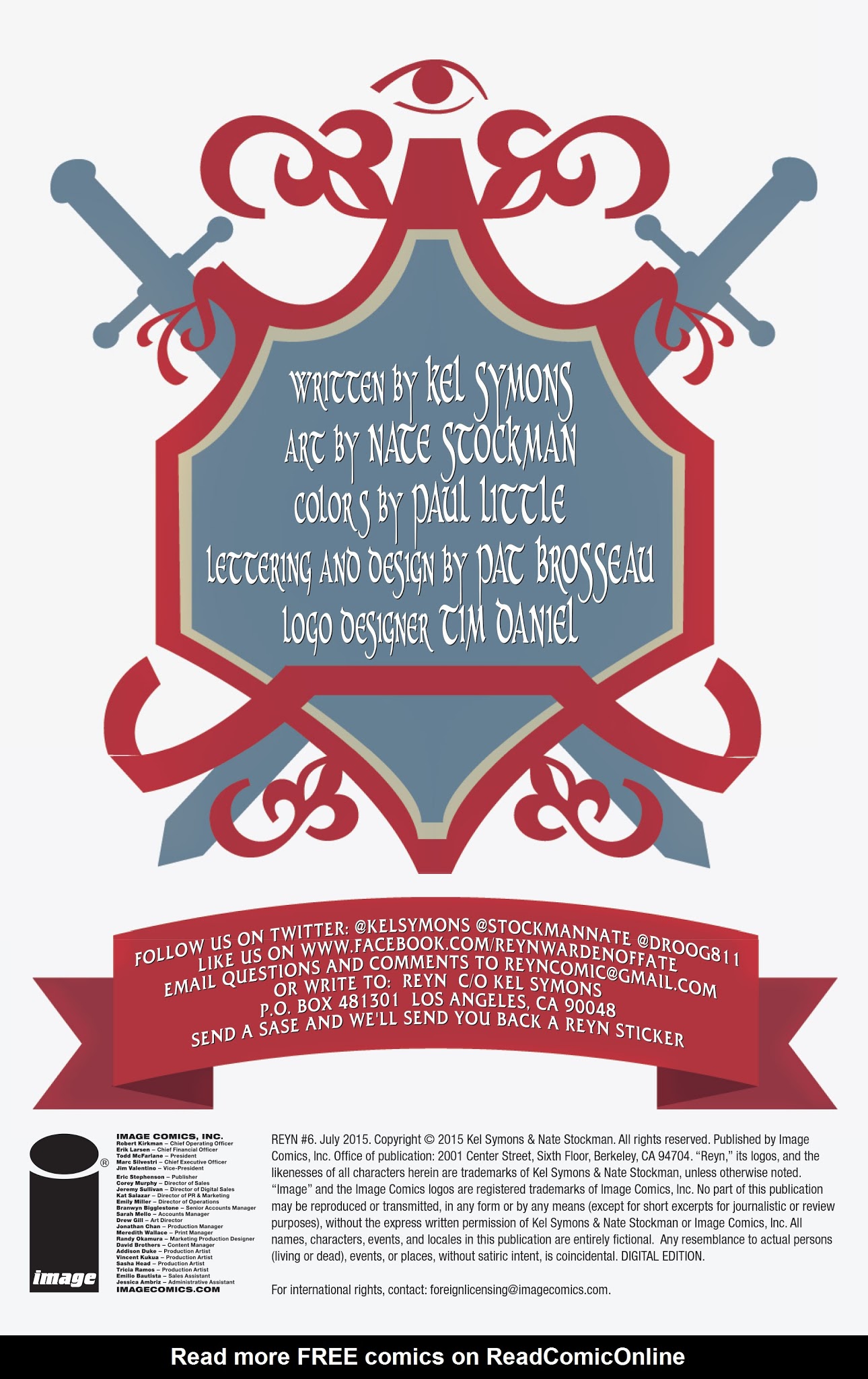 Read online Reyn comic -  Issue #6 - 2