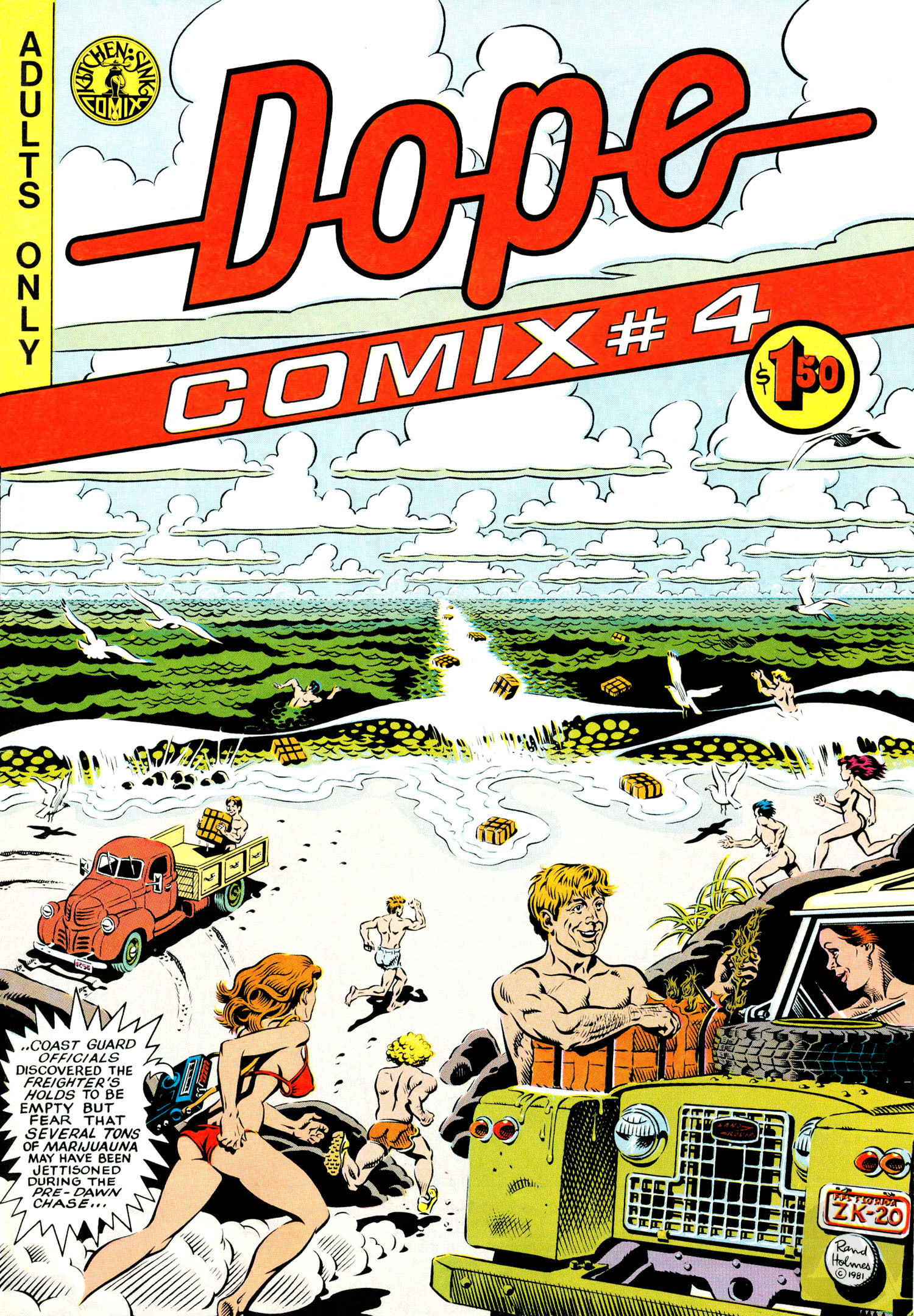 Read online Dope Comix comic -  Issue #4 - 1