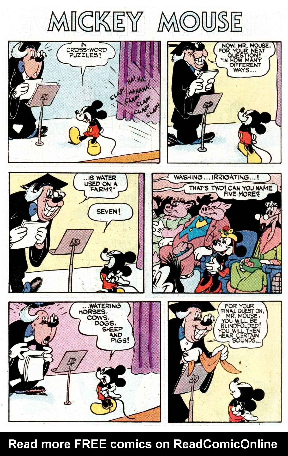 Read online Walt Disney's Mickey Mouse comic -  Issue #251 - 6