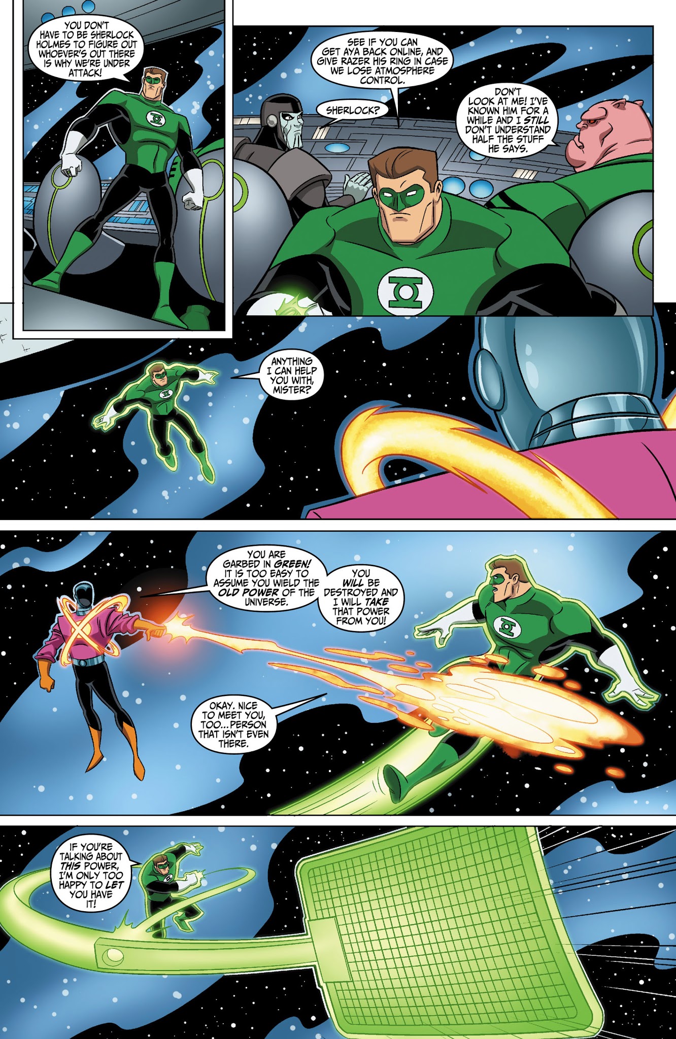 Read online Green Lantern: The Animated Series comic -  Issue #2 - 8