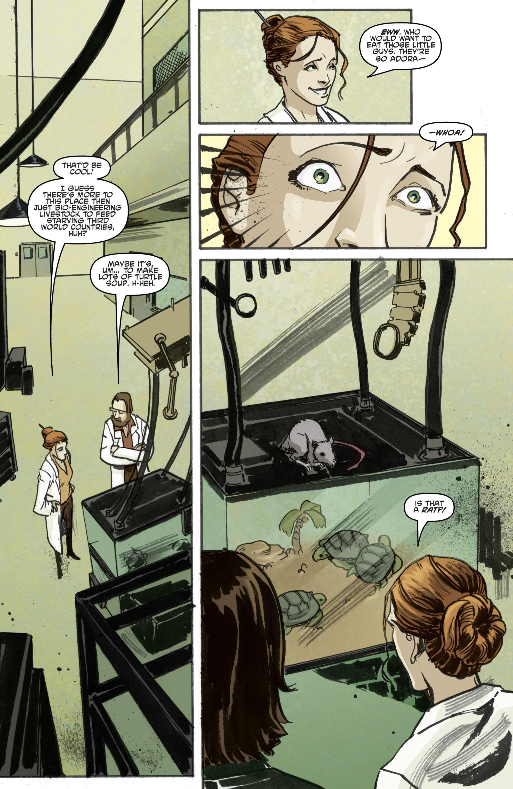Read online Teenage Mutant Ninja Turtles (2011) comic -  Issue #1 - 14