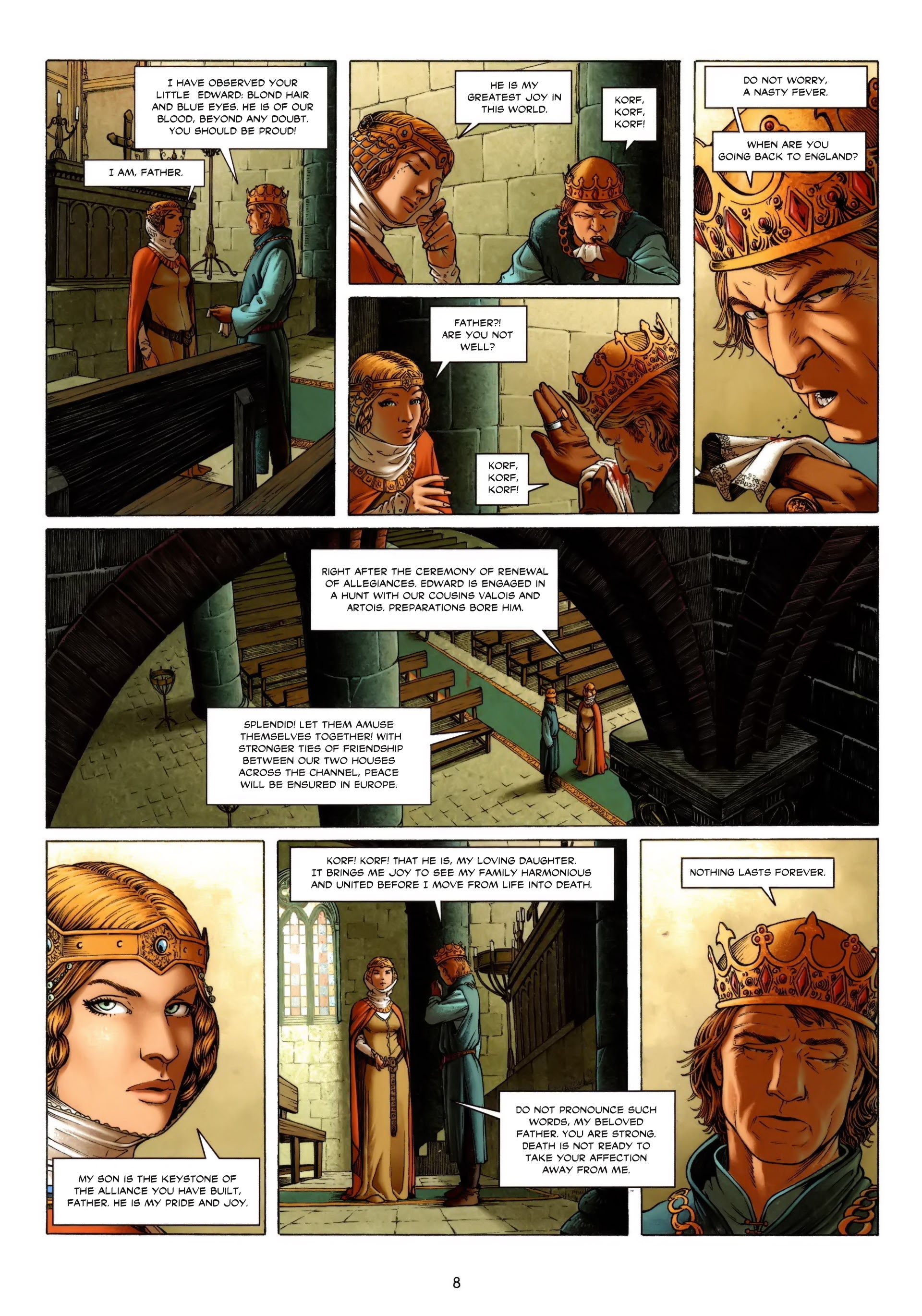 Read online Isabella: She-Wolf of France comic -  Issue #1 - 9