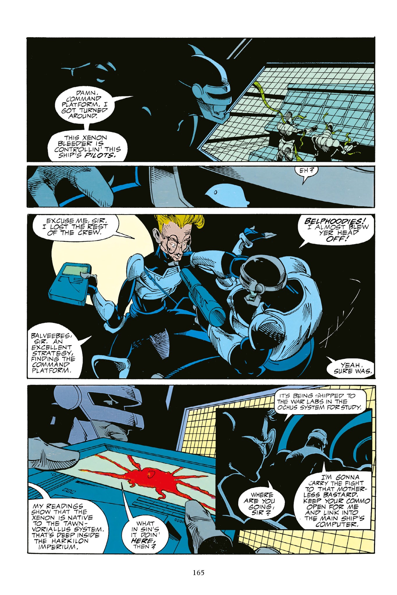 Read online Alien Legion: Dead and Buried comic -  Issue # TPB - 164