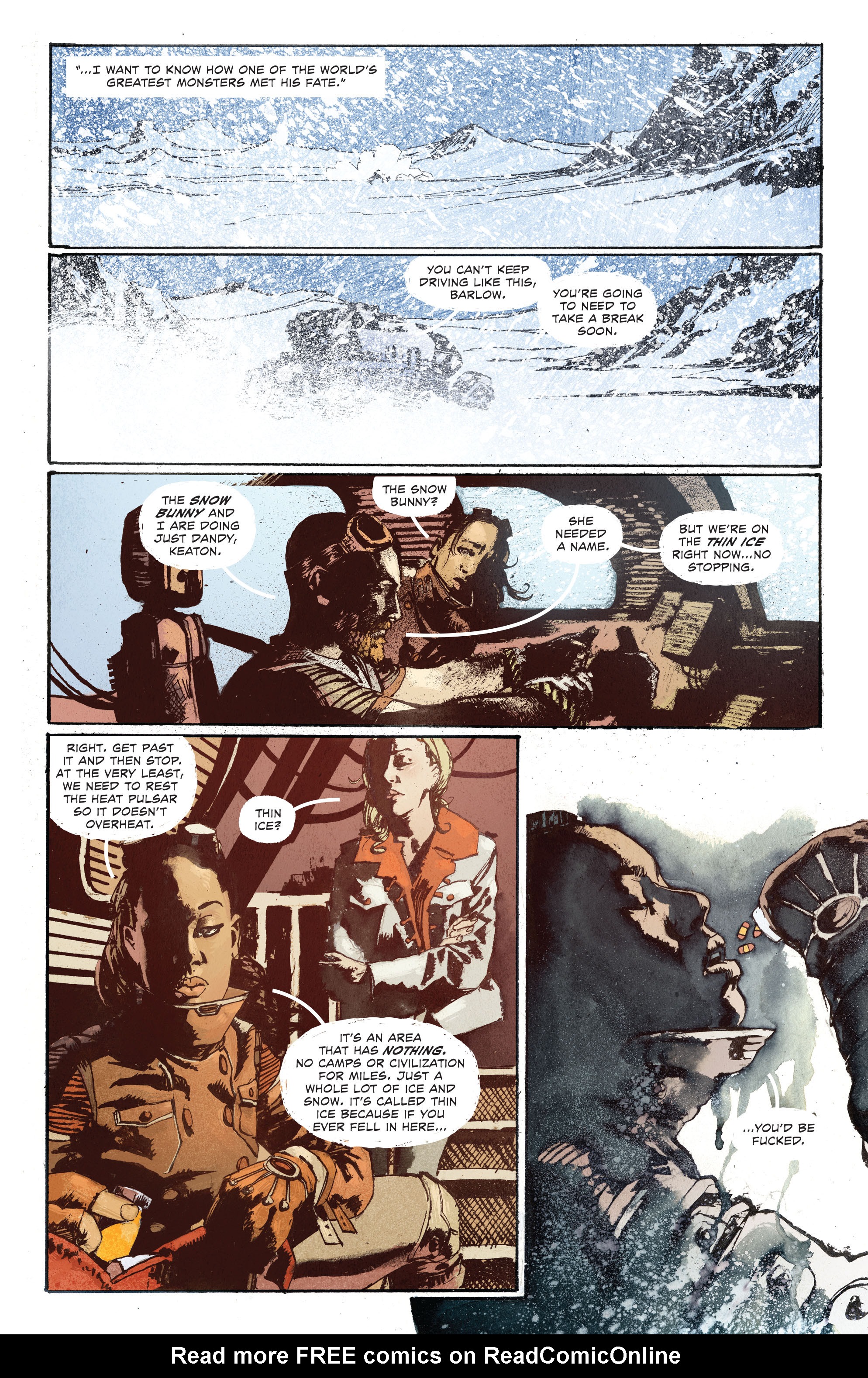 Read online Frostbite comic -  Issue #3 - 7