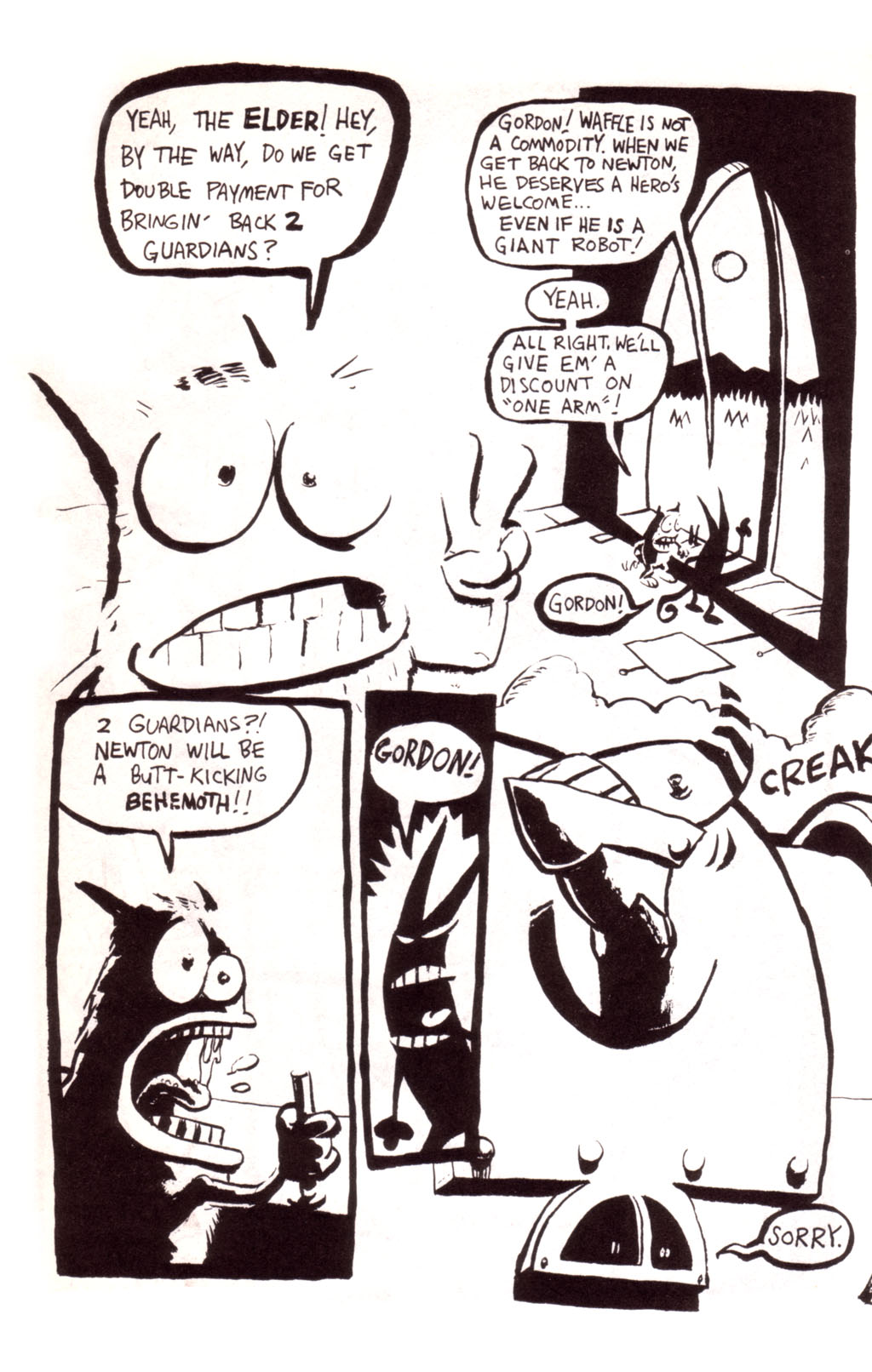 Read online Gear comic -  Issue #4 - 21