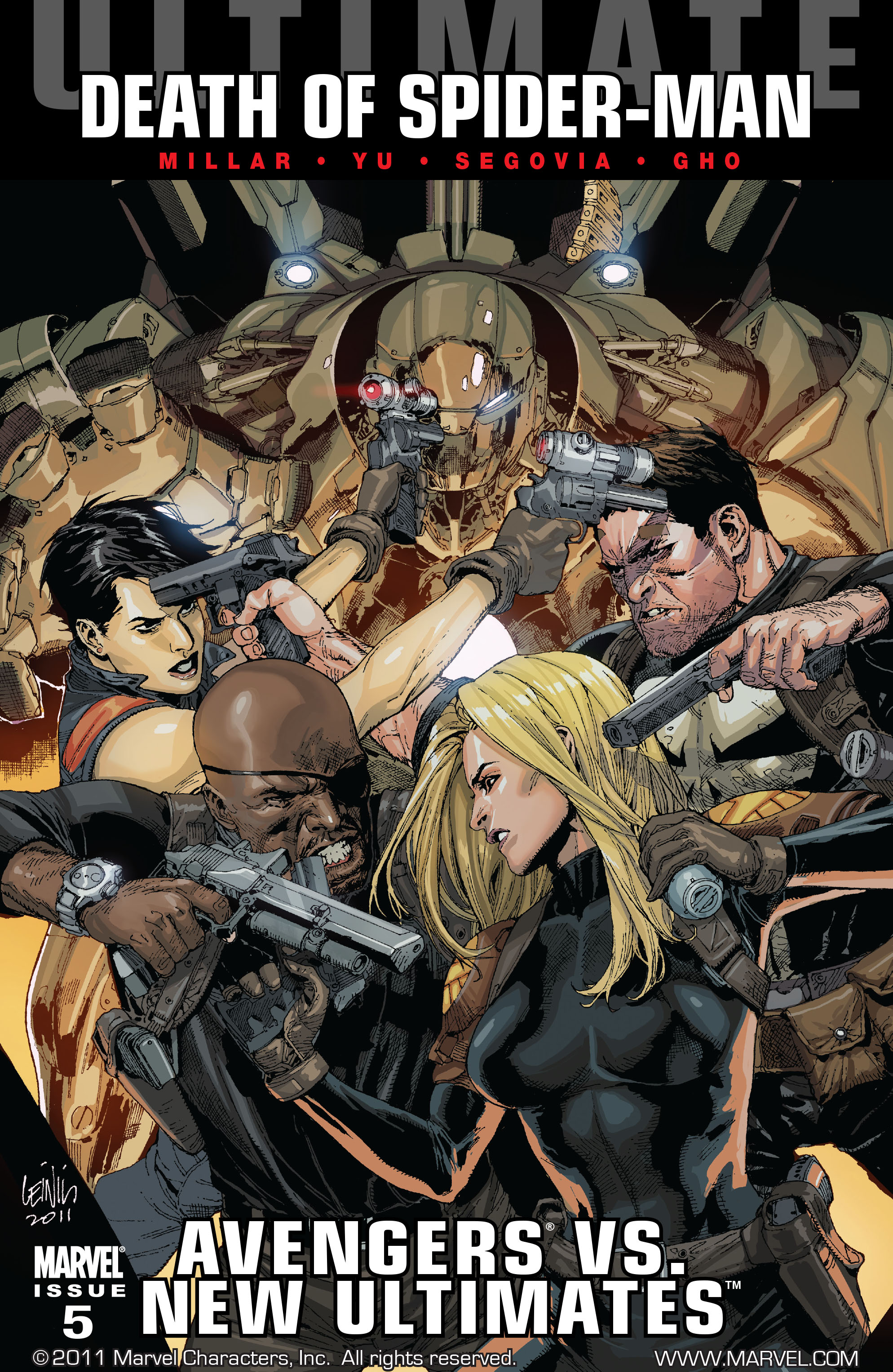 Read online Ultimate Avengers vs. New Ultimates comic -  Issue #5 - 1