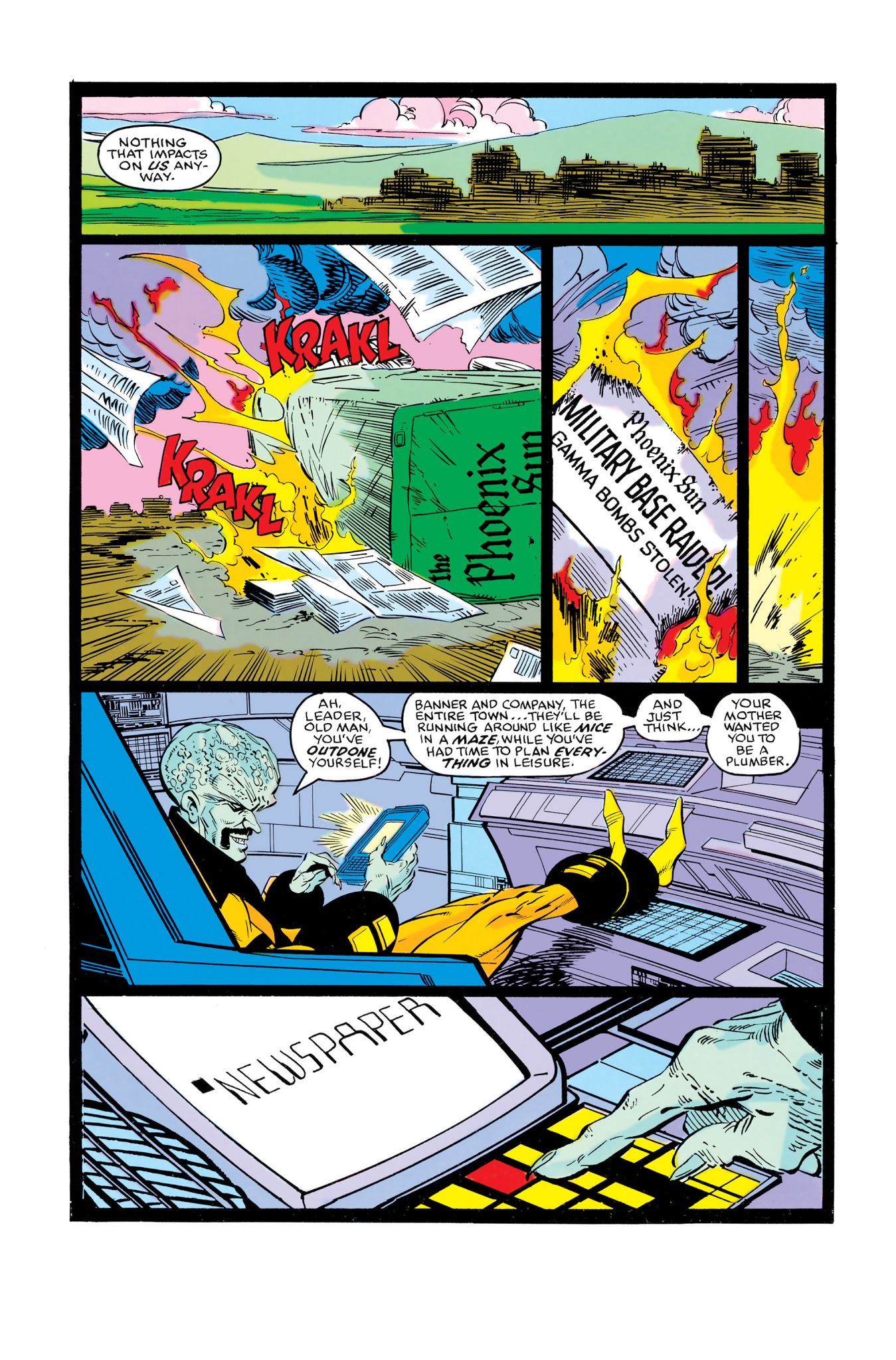 Read online Hulk Visionaries: Peter David comic -  Issue # TPB 2 - 123