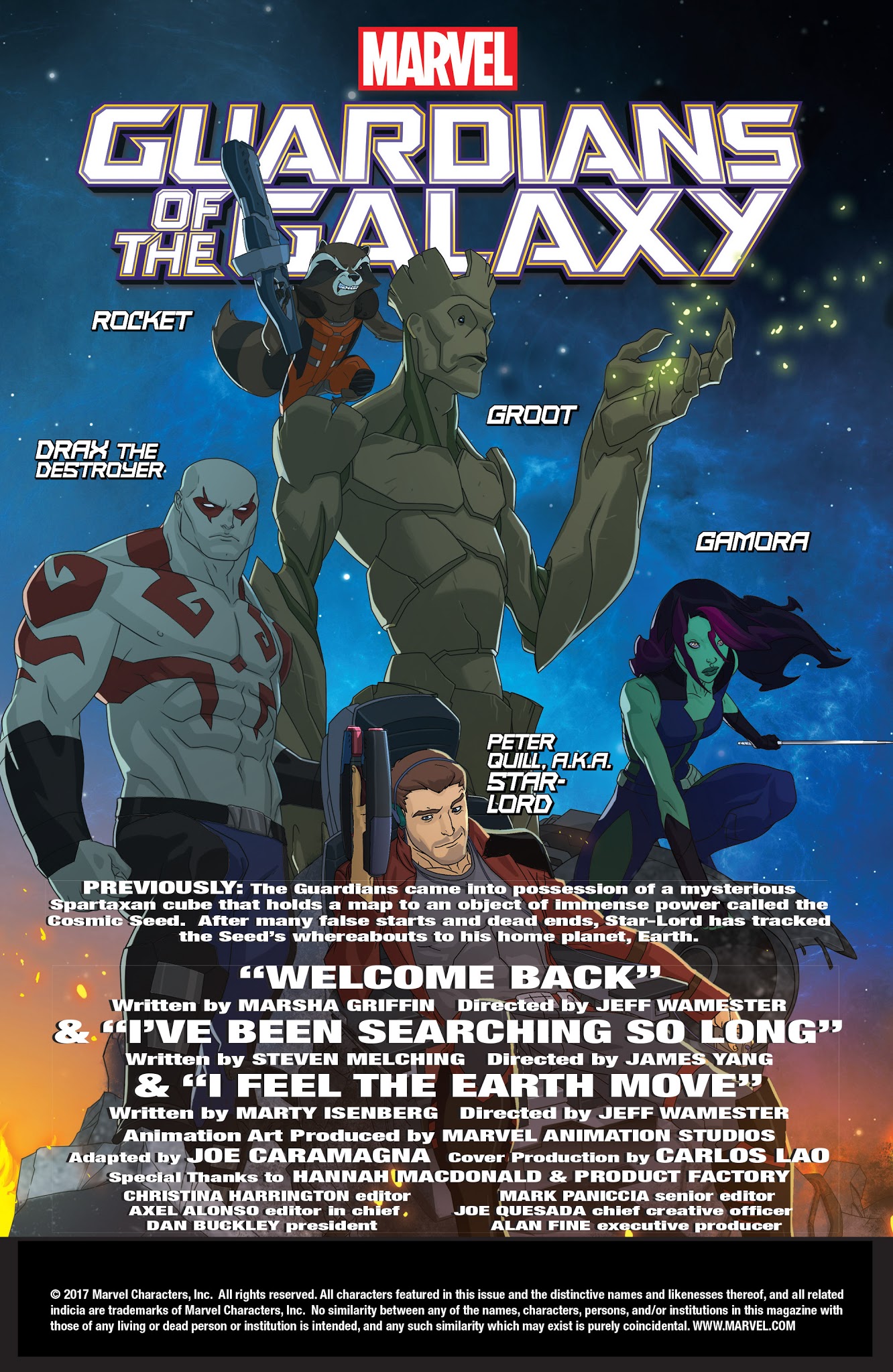 Read online Marvel Universe Guardians of the Galaxy [II] comic -  Issue #23 - 2