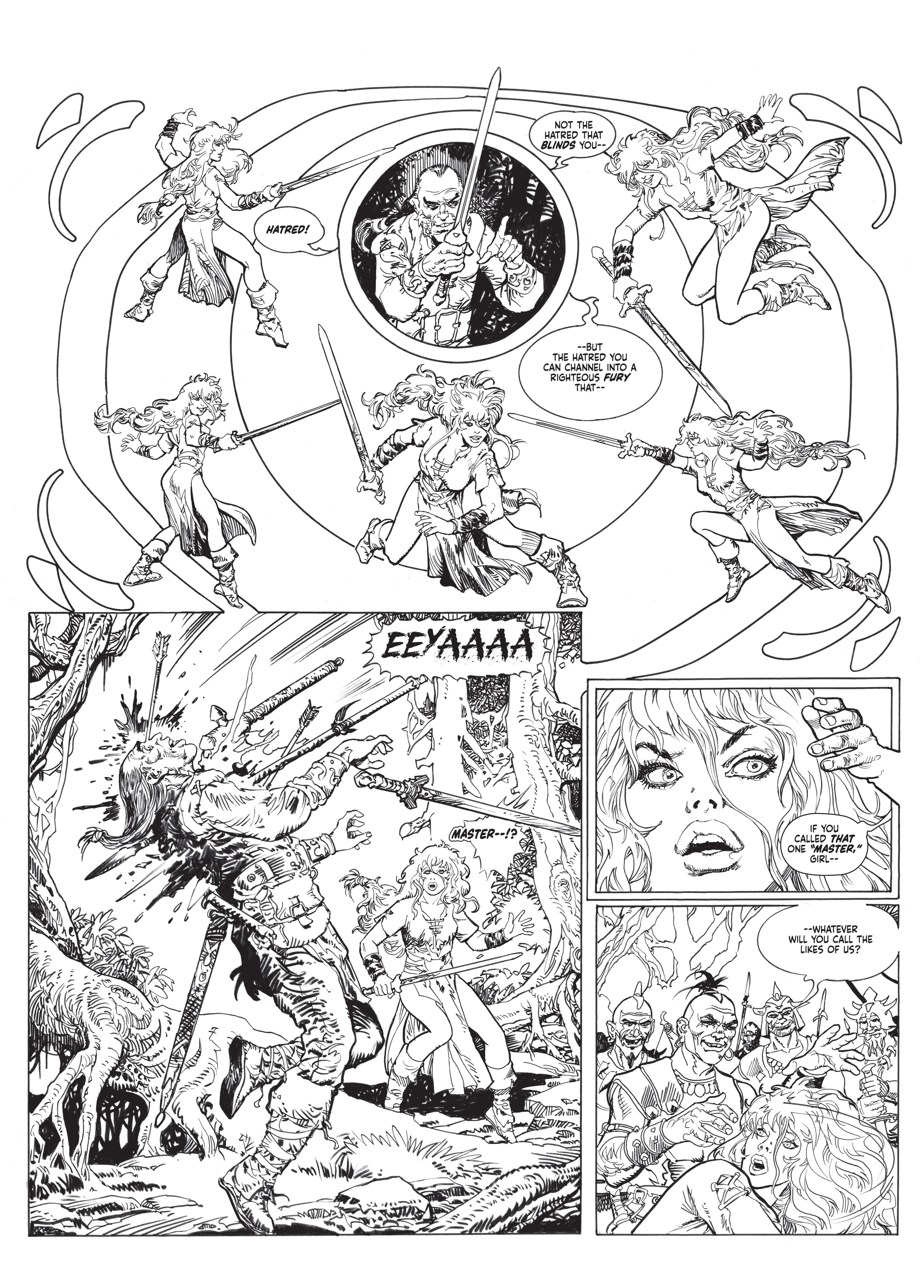 Read online Red Sonja: Ballad of the Red Goddess comic -  Issue # TPB - 22