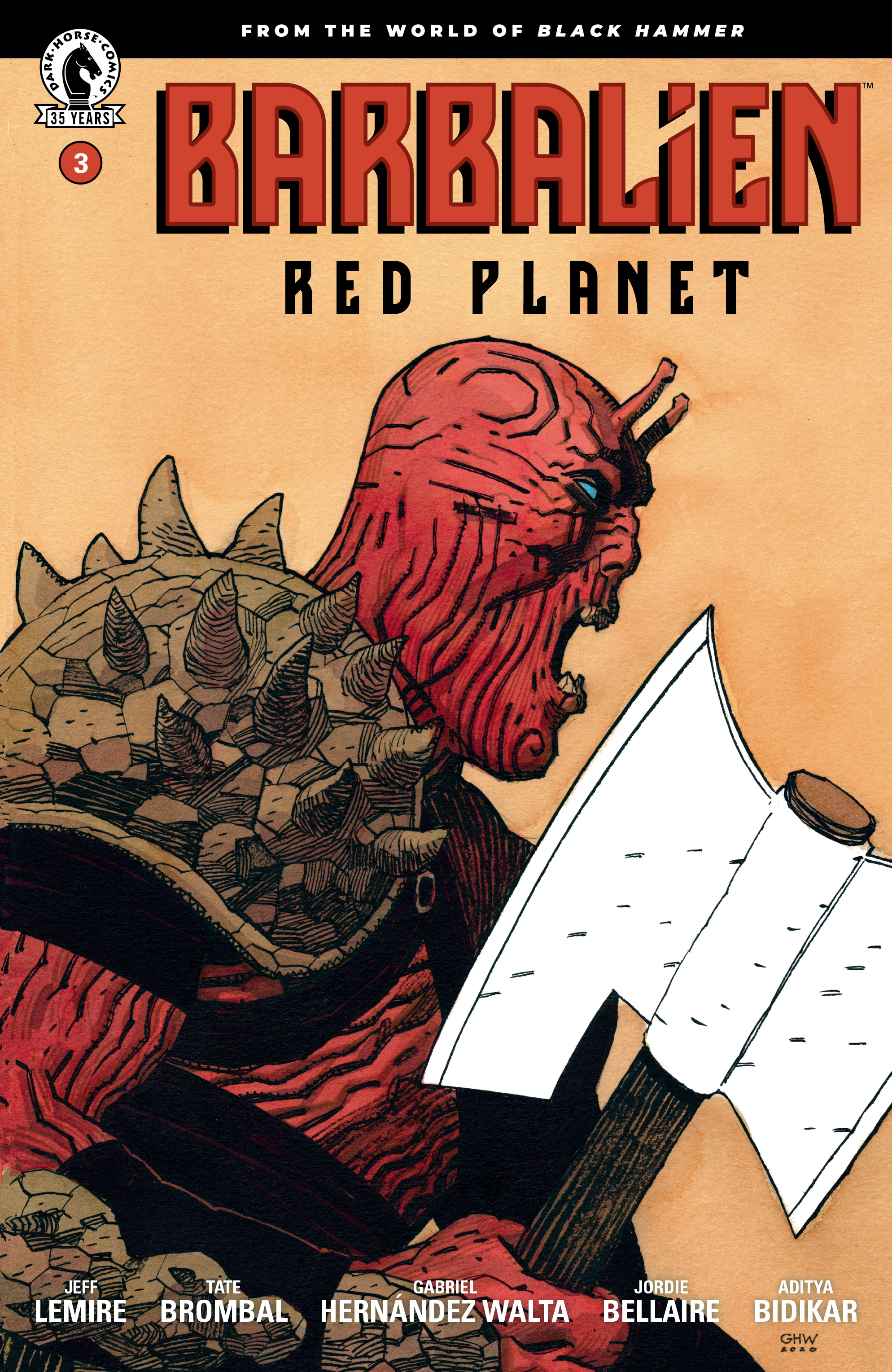 Read online Barbalien: Red Planet comic -  Issue #3 - 1