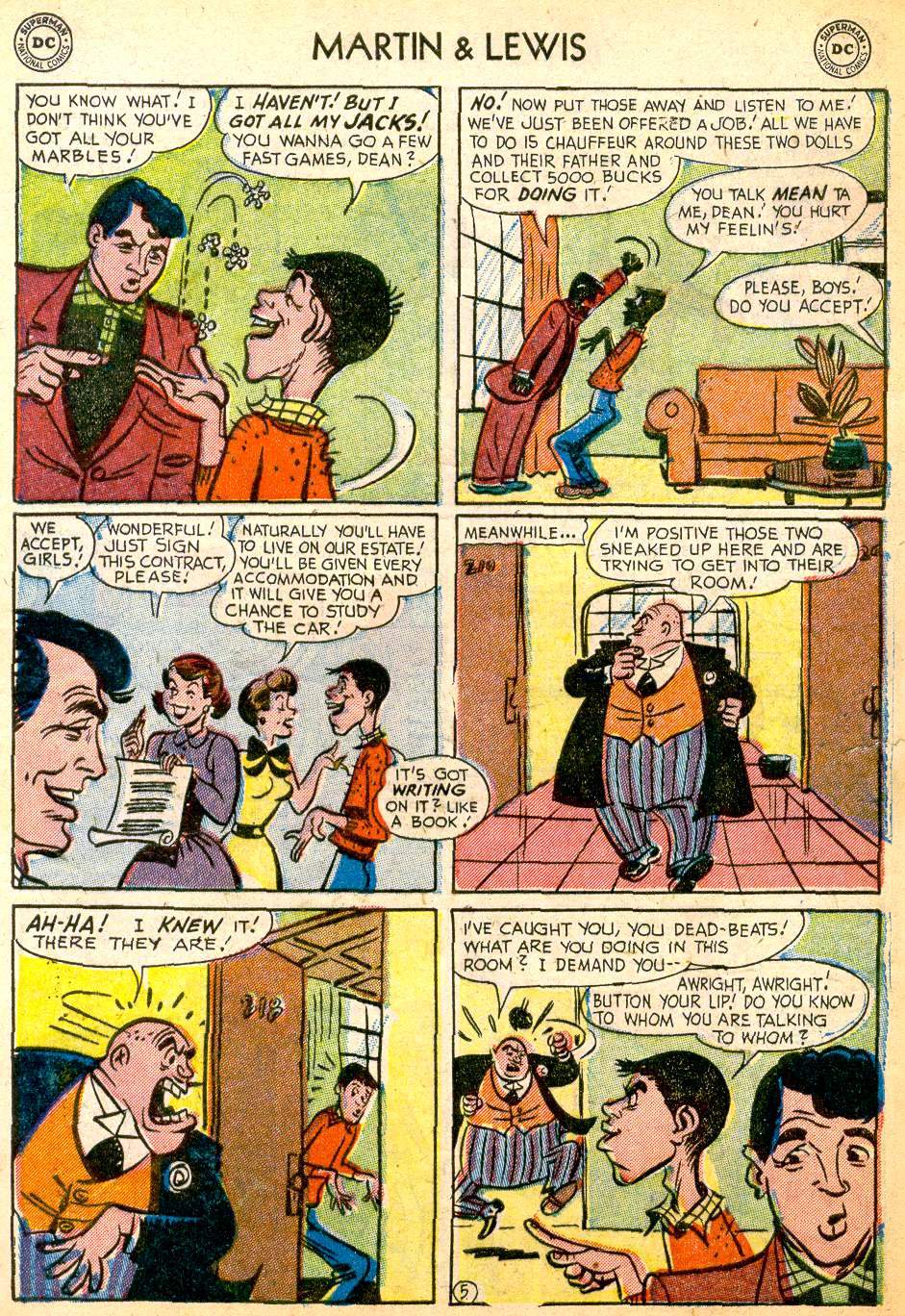 Read online The Adventures of Dean Martin and Jerry Lewis comic -  Issue #3 - 7