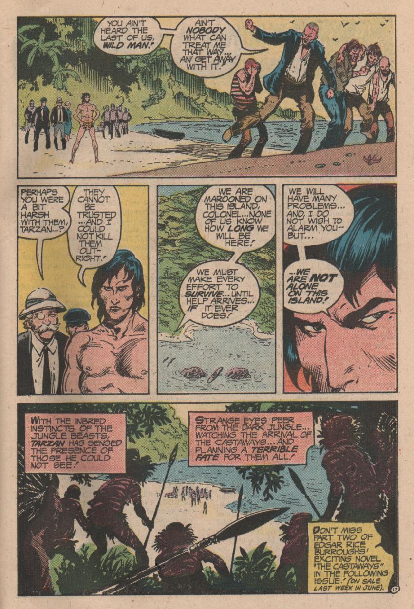 Read online Tarzan (1972) comic -  Issue #240 - 18