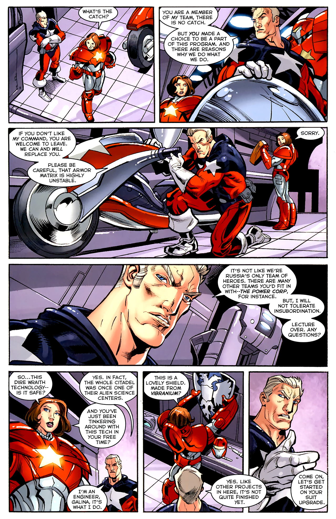 Read online Darkstar & The Winter Guard comic -  Issue #1 - 12