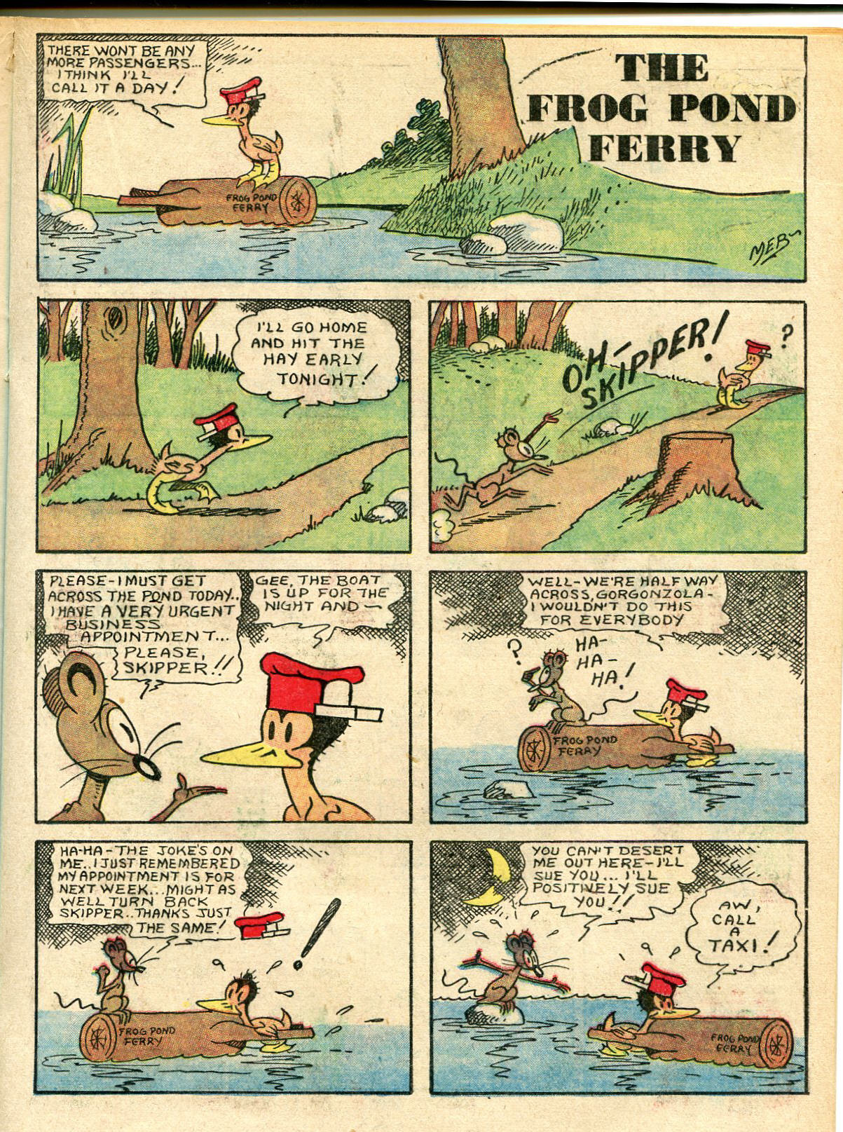 Read online Famous Funnies comic -  Issue #33 - 33