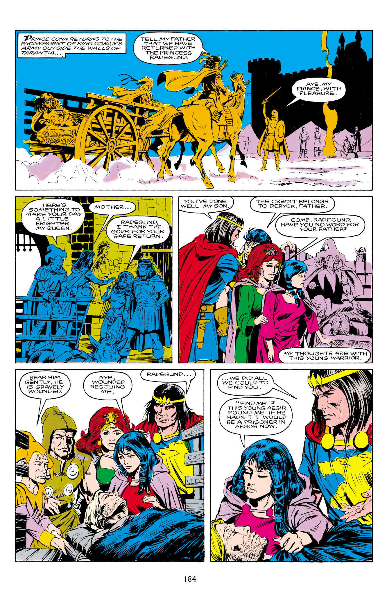 Read online The Chronicles of King Conan comic -  Issue # TPB 7 (Part 2) - 85
