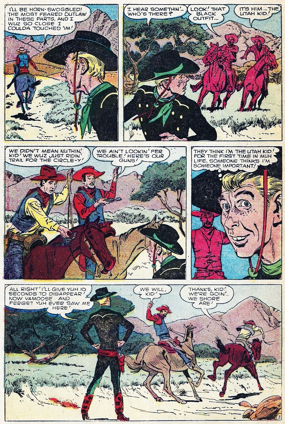Read online Western Outlaws (1954) comic -  Issue #17 - 20