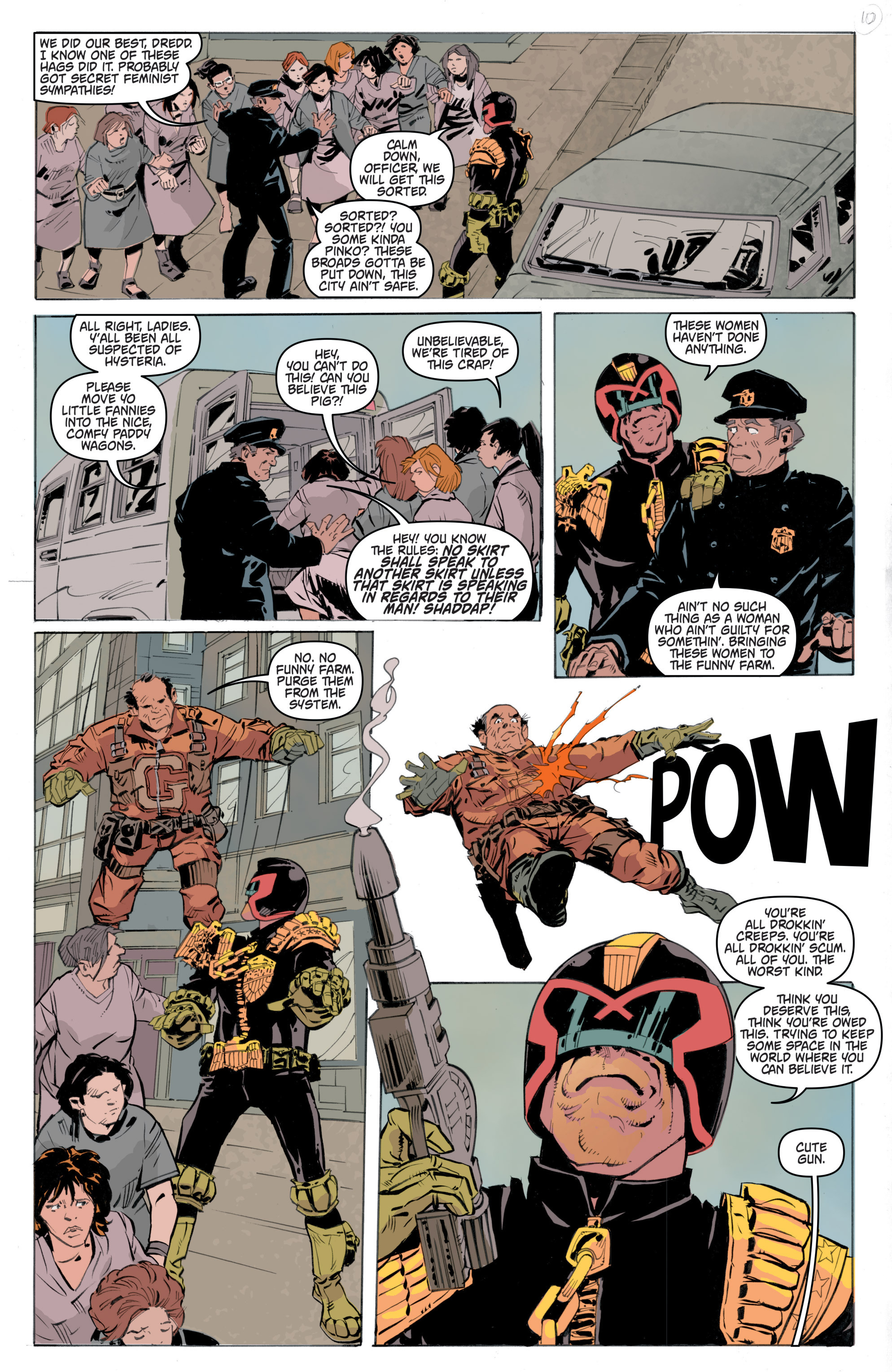 Read online Judge Dredd (2015) comic -  Issue #6 - 14