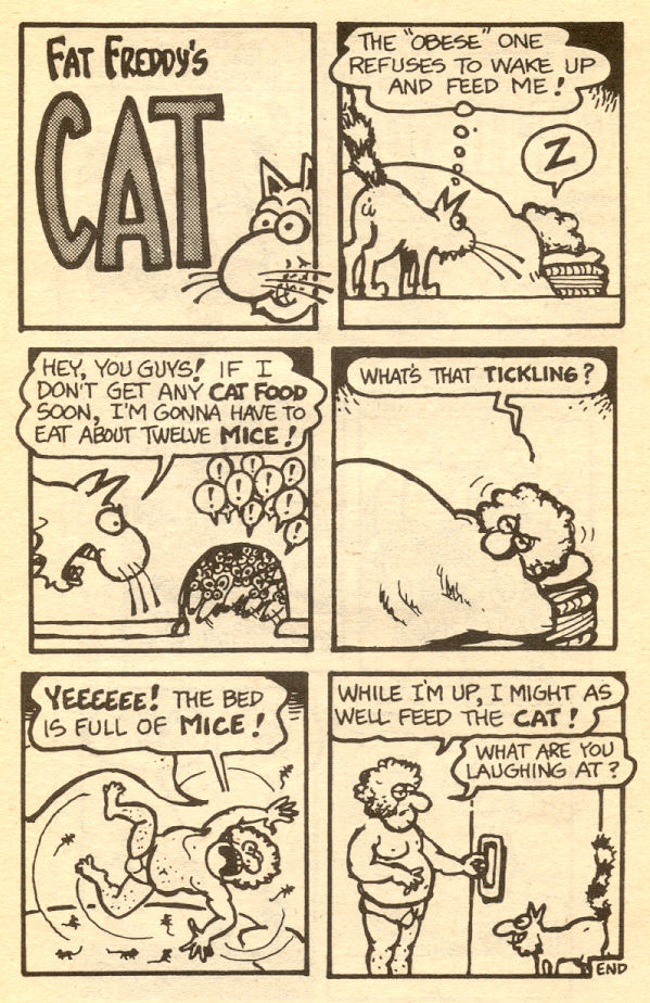 Read online Adventures of Fat Freddy's Cat comic -  Issue #2 - 14