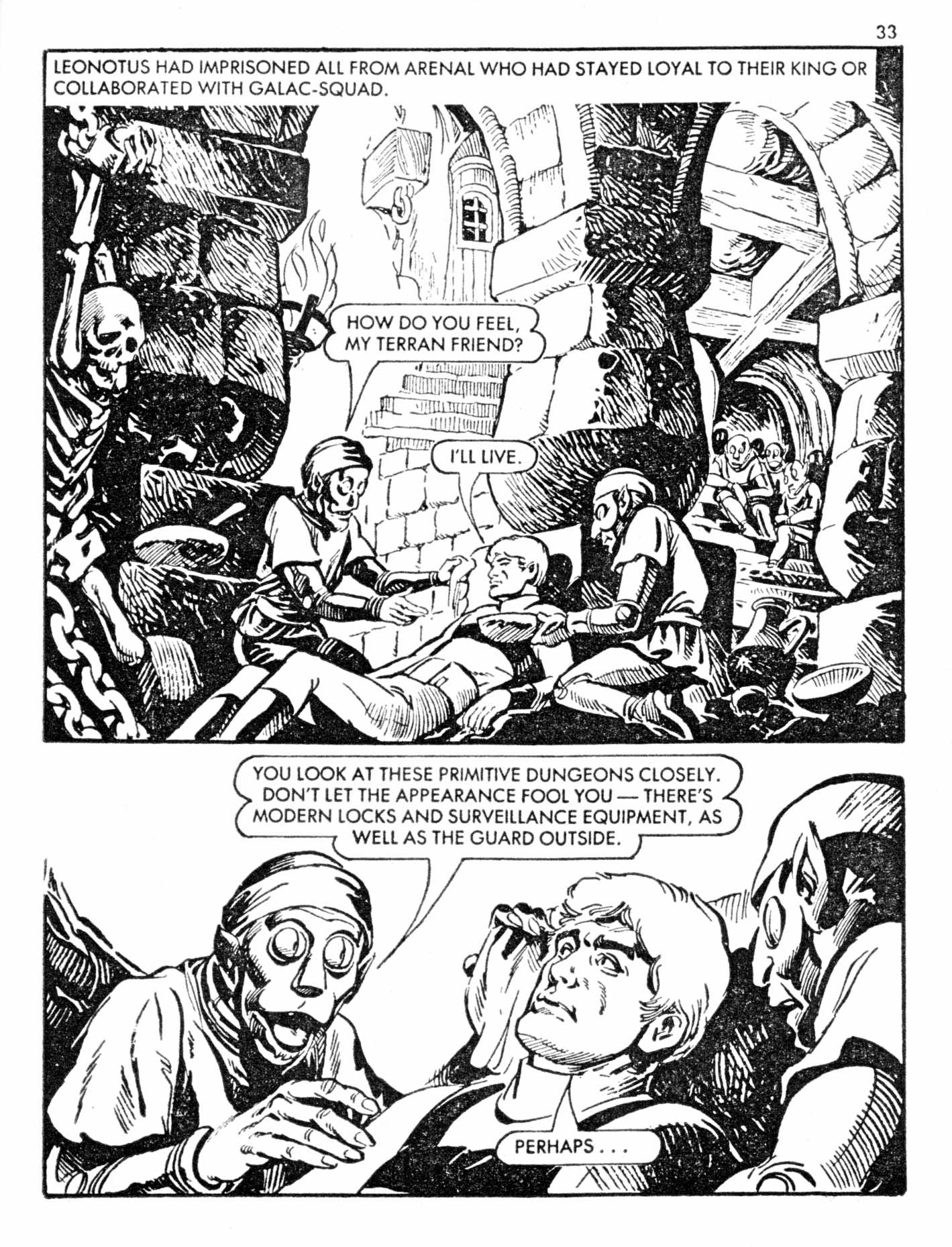 Read online Starblazer comic -  Issue #146 - 33