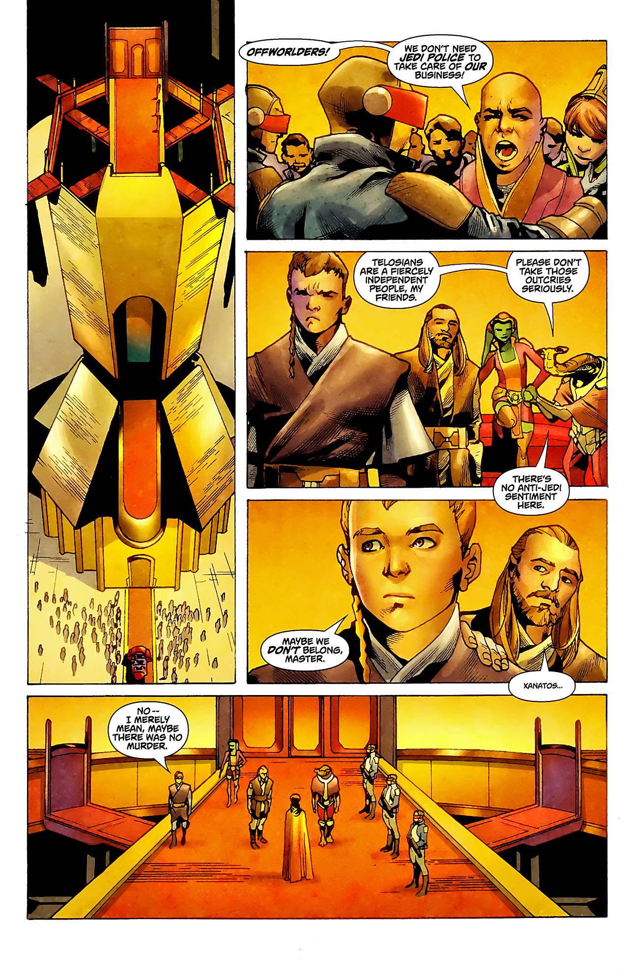 Read online Star Wars: Jedi - The Dark Side comic -  Issue #2 - 12