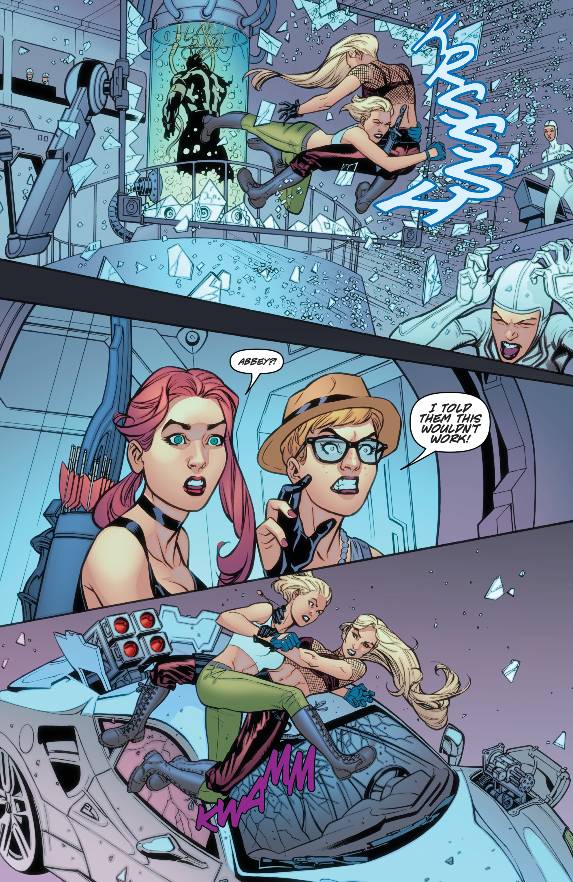 Read online Danger Girl: Renegade comic -  Issue #4 - 17