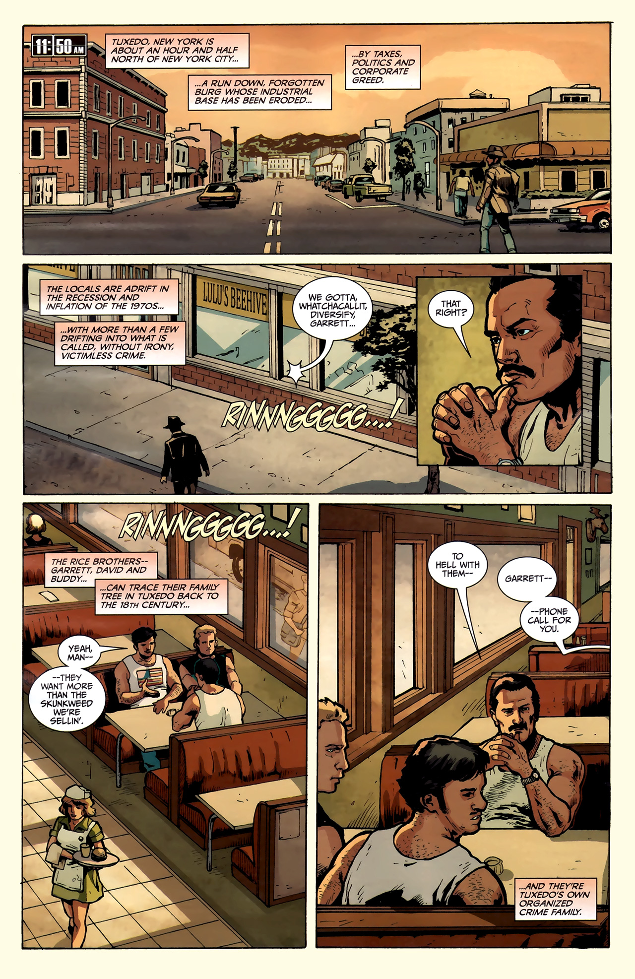 Read online Die Hard: Year One comic -  Issue #5 - 13