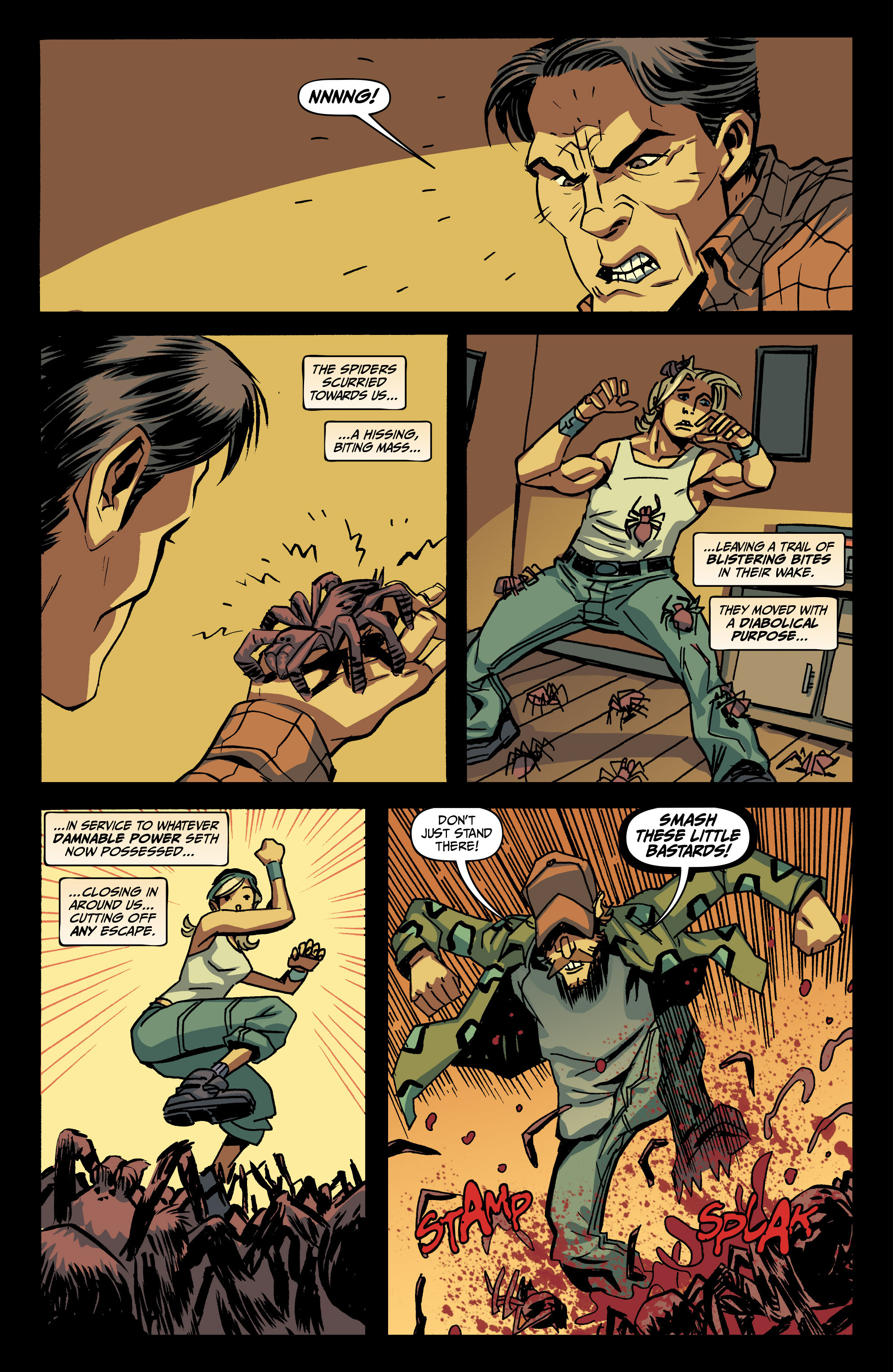 Read online Blood Feud comic -  Issue #3 - 8