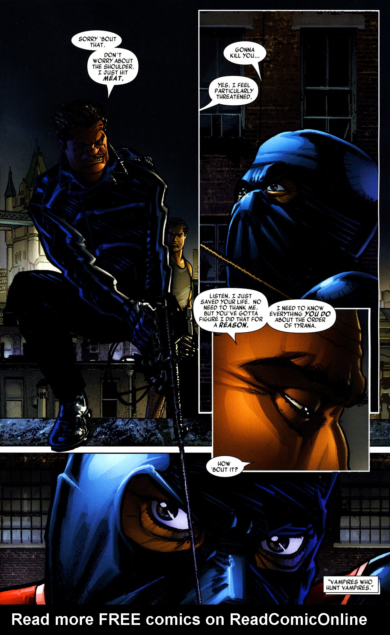 Read online Blade (2006) comic -  Issue #9 - 21