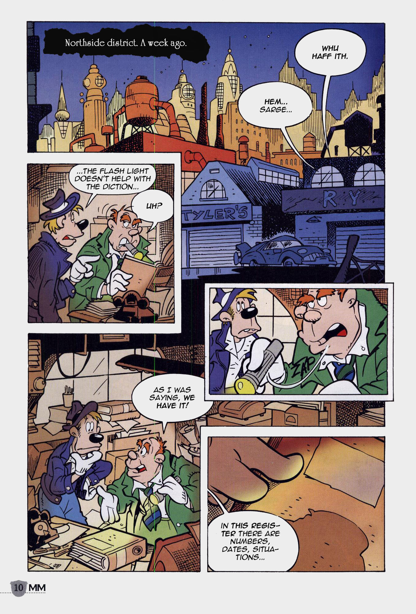 Read online Mickey Mouse Mystery Magazine comic -  Issue #1 - 10