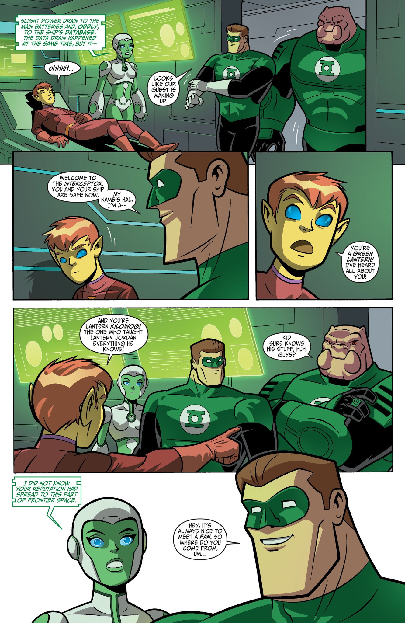 Read online Green Lantern: The Animated Series comic -  Issue #10 - 7