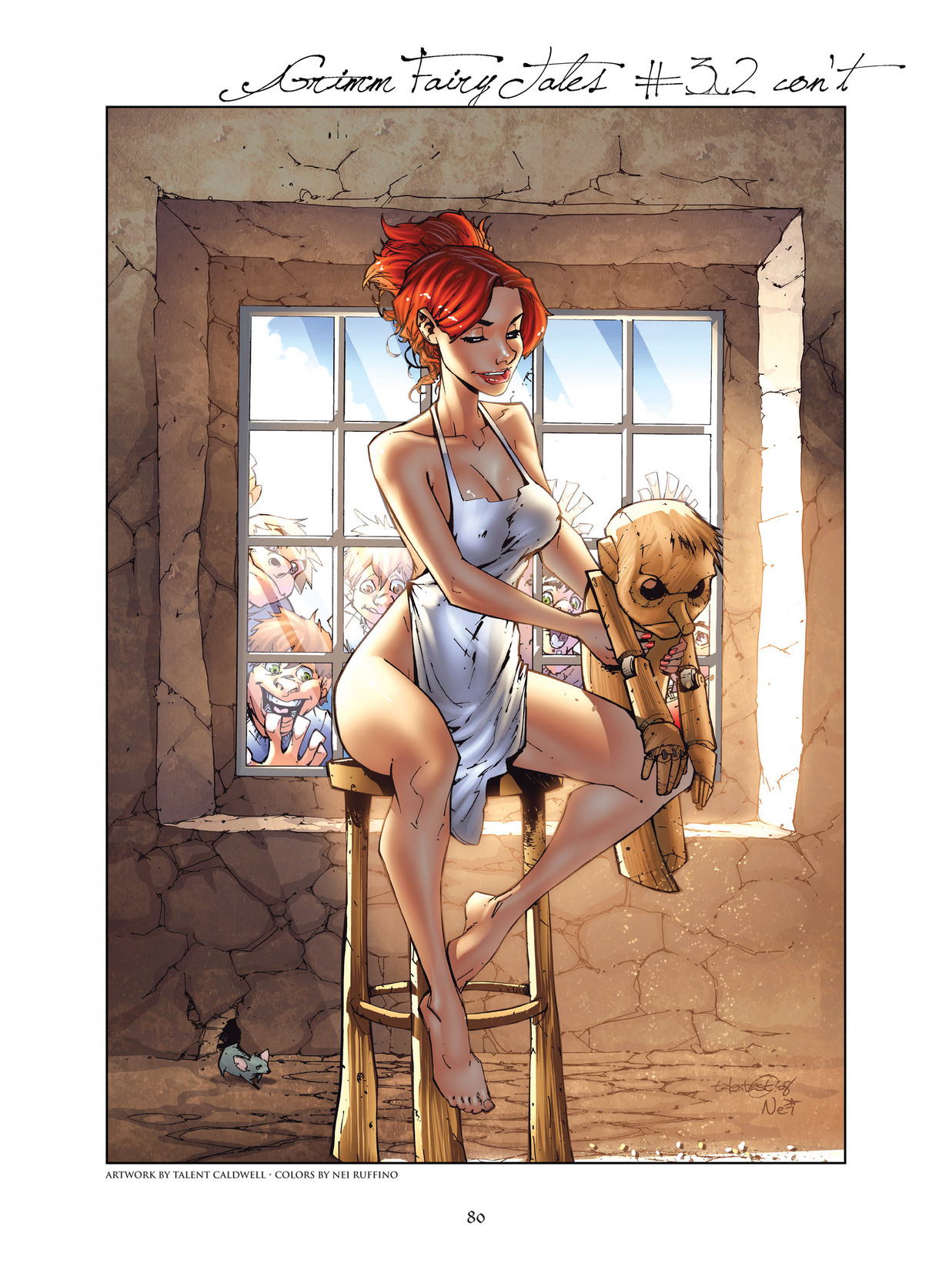 Read online Grimm Fairy Tales: Art Book comic -  Issue # TPB - 80