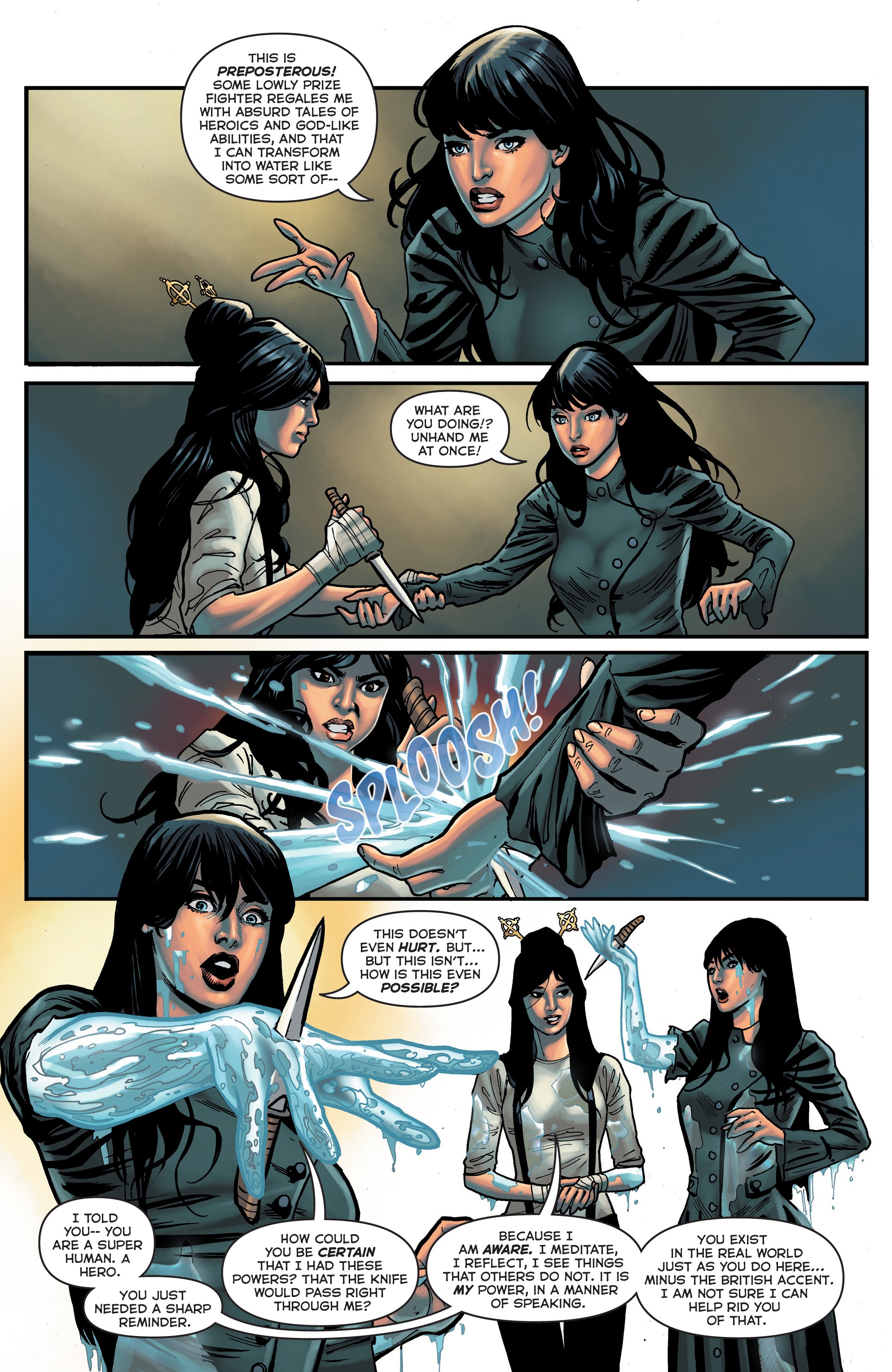 Read online Aspen Visions: Fathom: Spinning Our Fate comic -  Issue # Full - 18