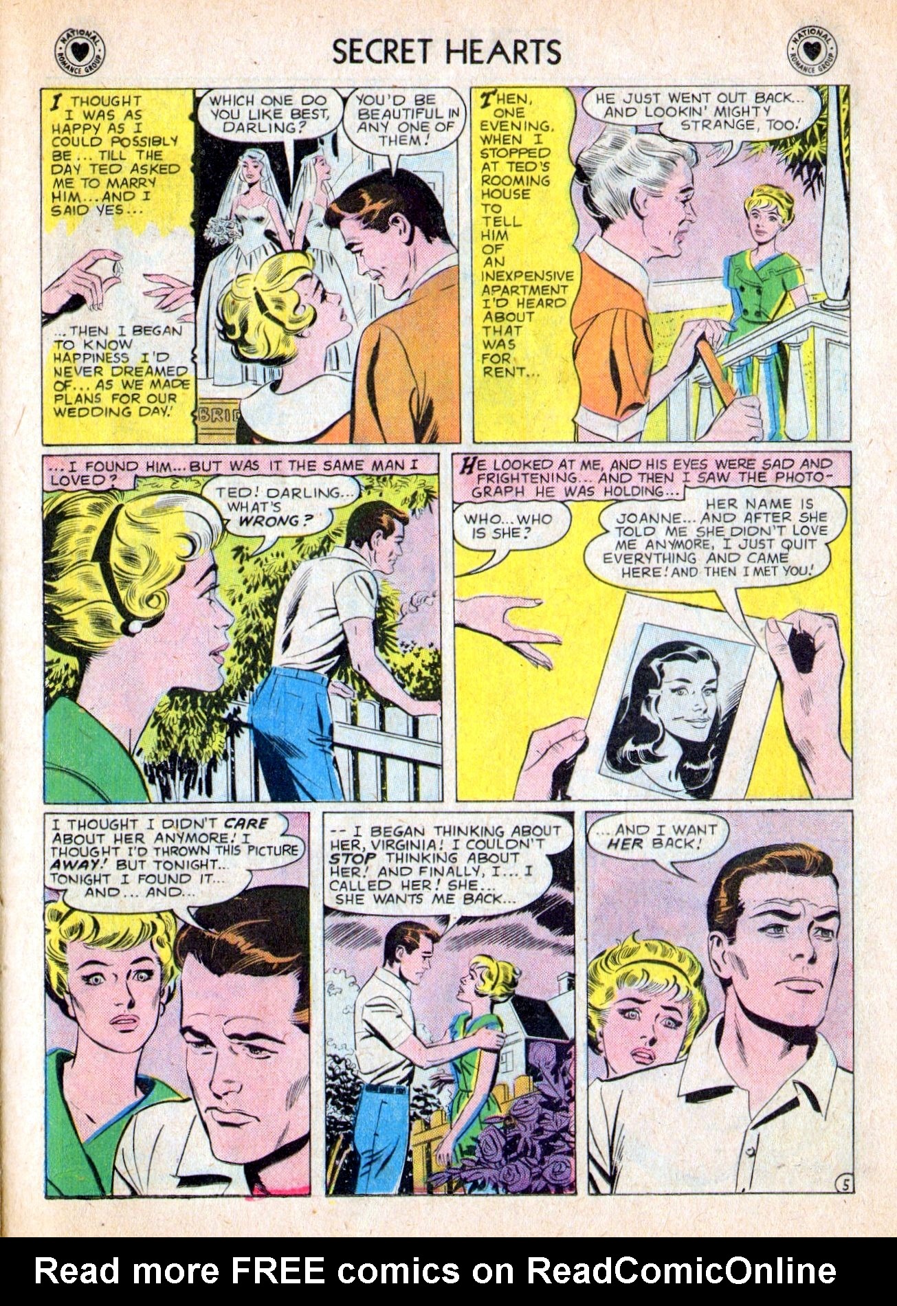 Read online Secret Hearts comic -  Issue #53 - 23