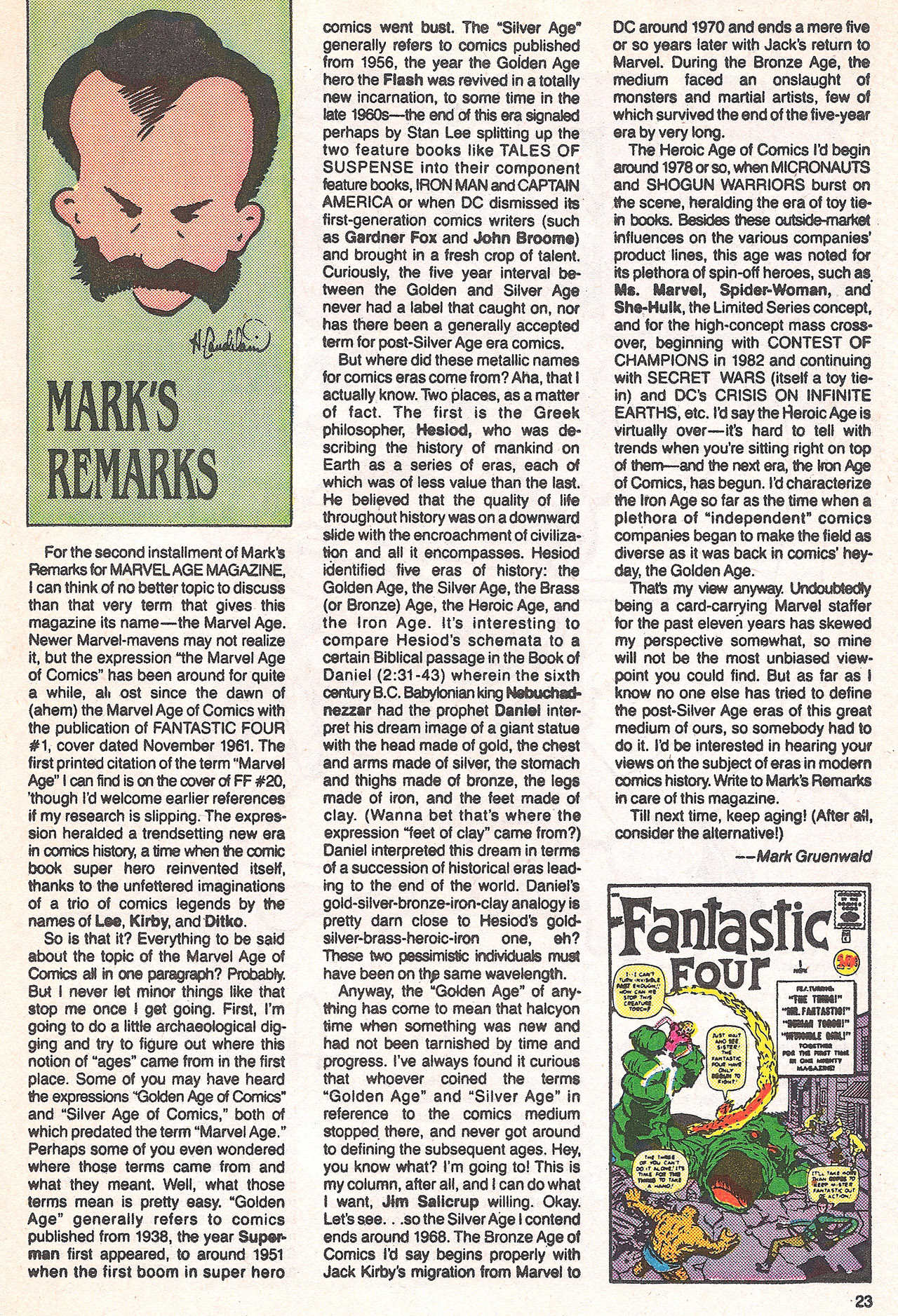 Read online Marvel Age comic -  Issue #73 - 24