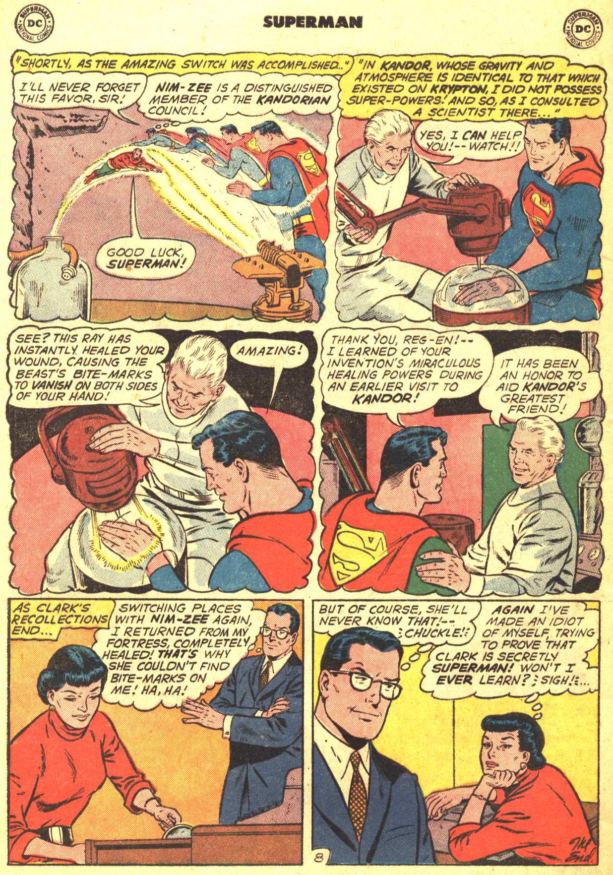 Read online Superman (1939) comic -  Issue #151 - 32