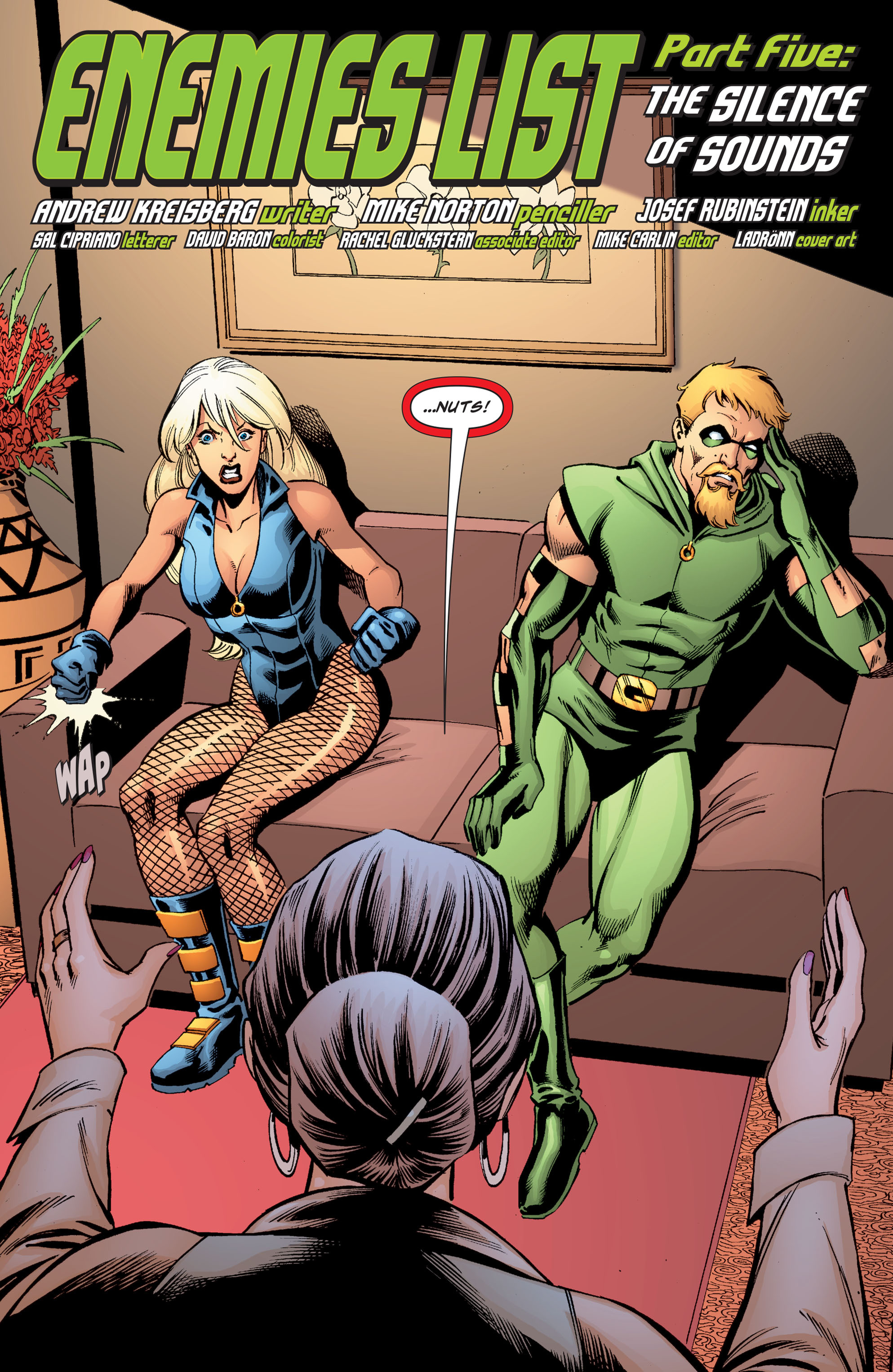Read online Green Arrow/Black Canary comic -  Issue #20 - 3