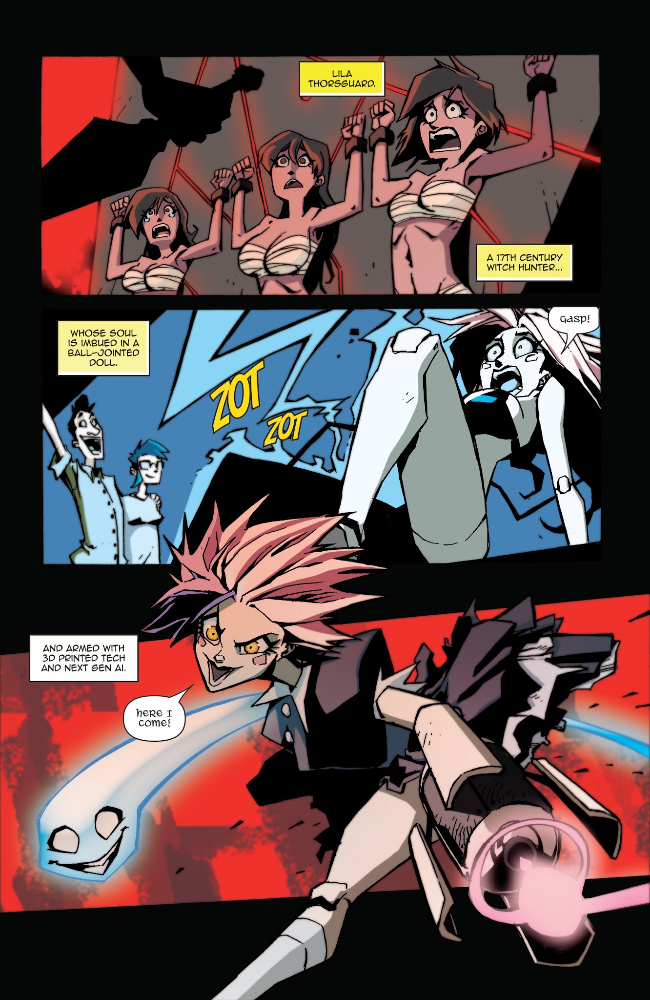 Read online Danger Doll Squad comic -  Issue #0 - 9