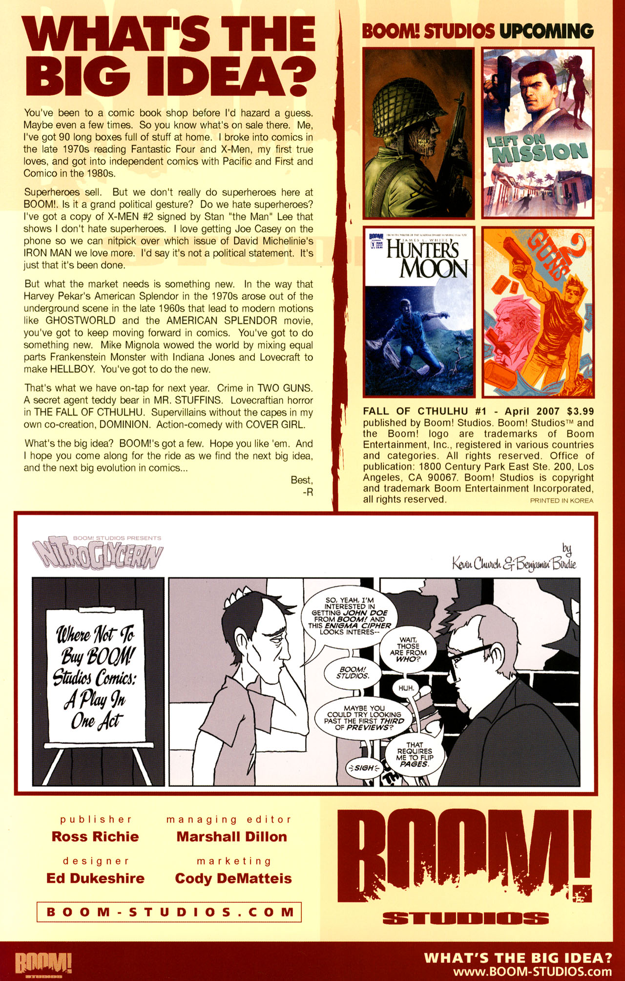 Read online Fall of Cthulhu comic -  Issue #1 - 3