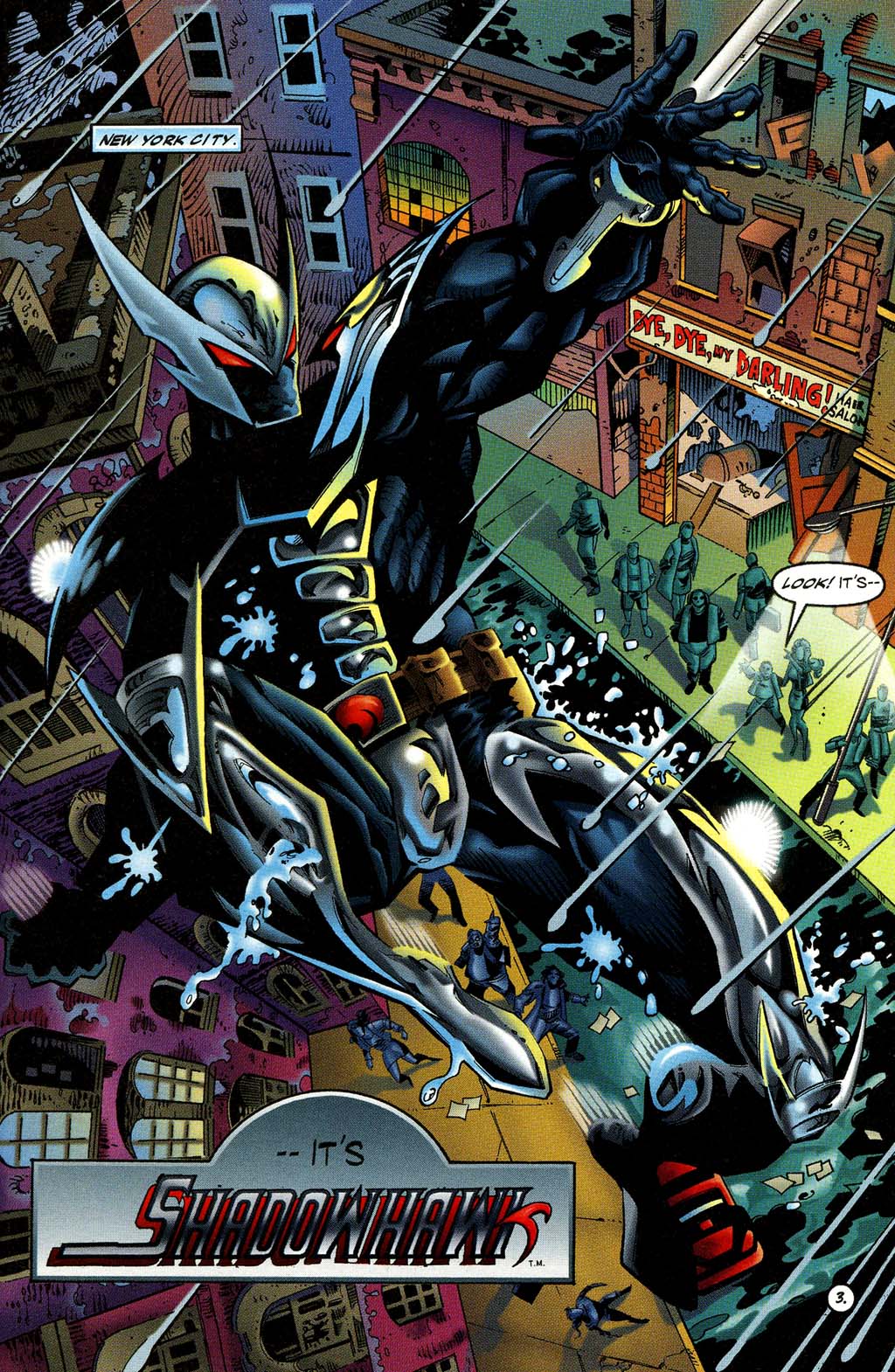 Read online The New Shadowhawk comic -  Issue #2 - 5