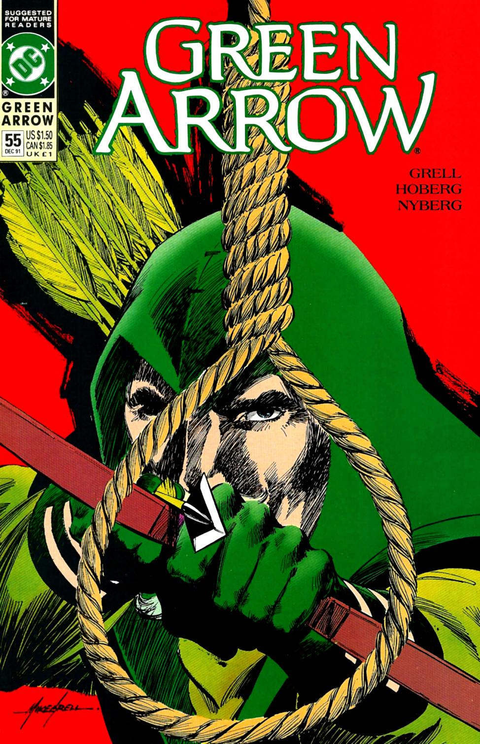 Read online Green Arrow (1988) comic -  Issue #55 - 1