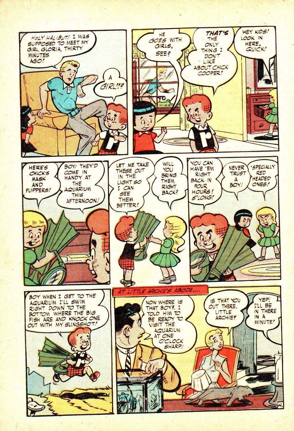 Read online Little Archie In Animal Land comic -  Issue #19 - 28