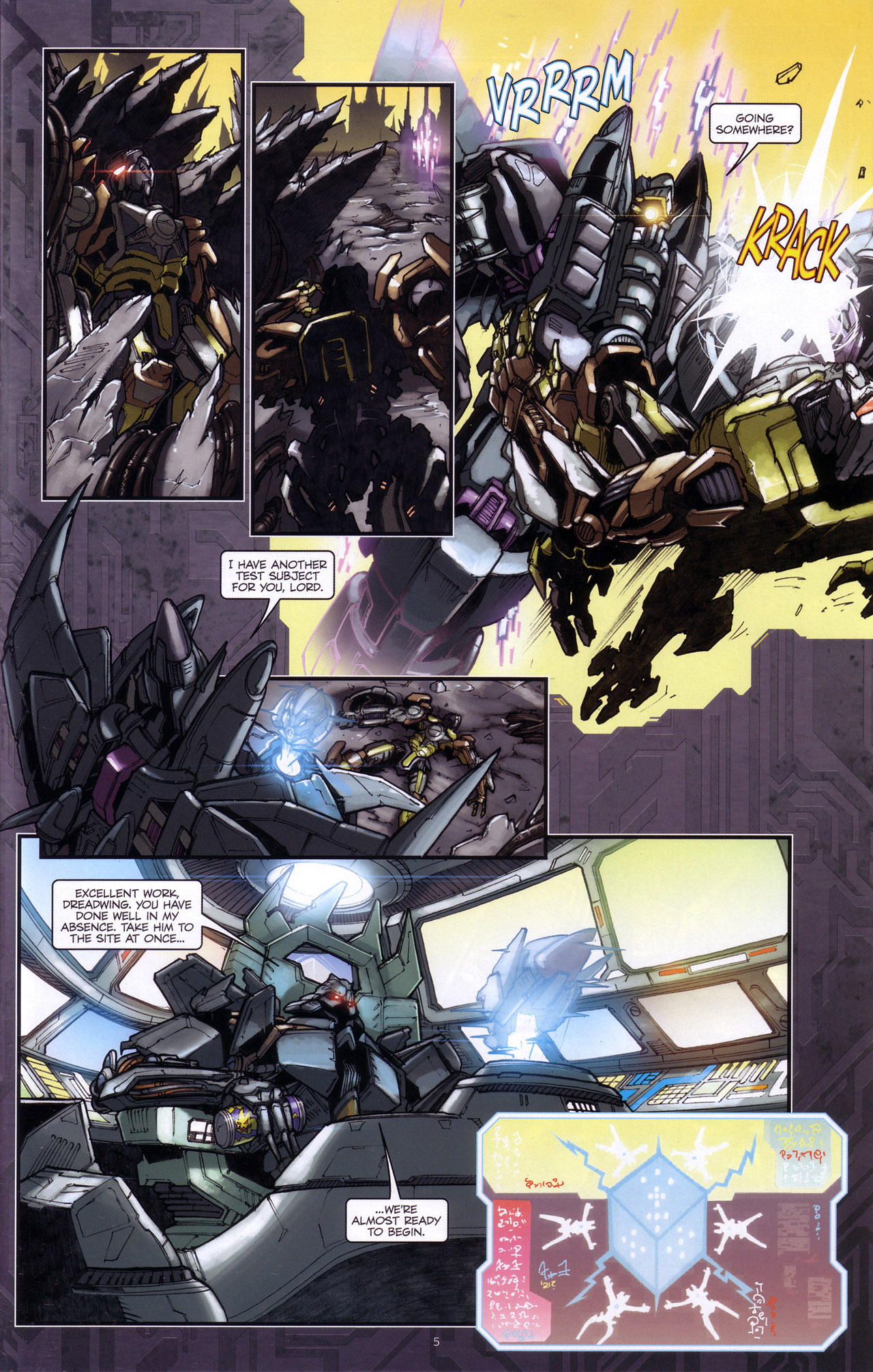 Read online Transformers: The Reign of Starscream comic -  Issue #4 - 7