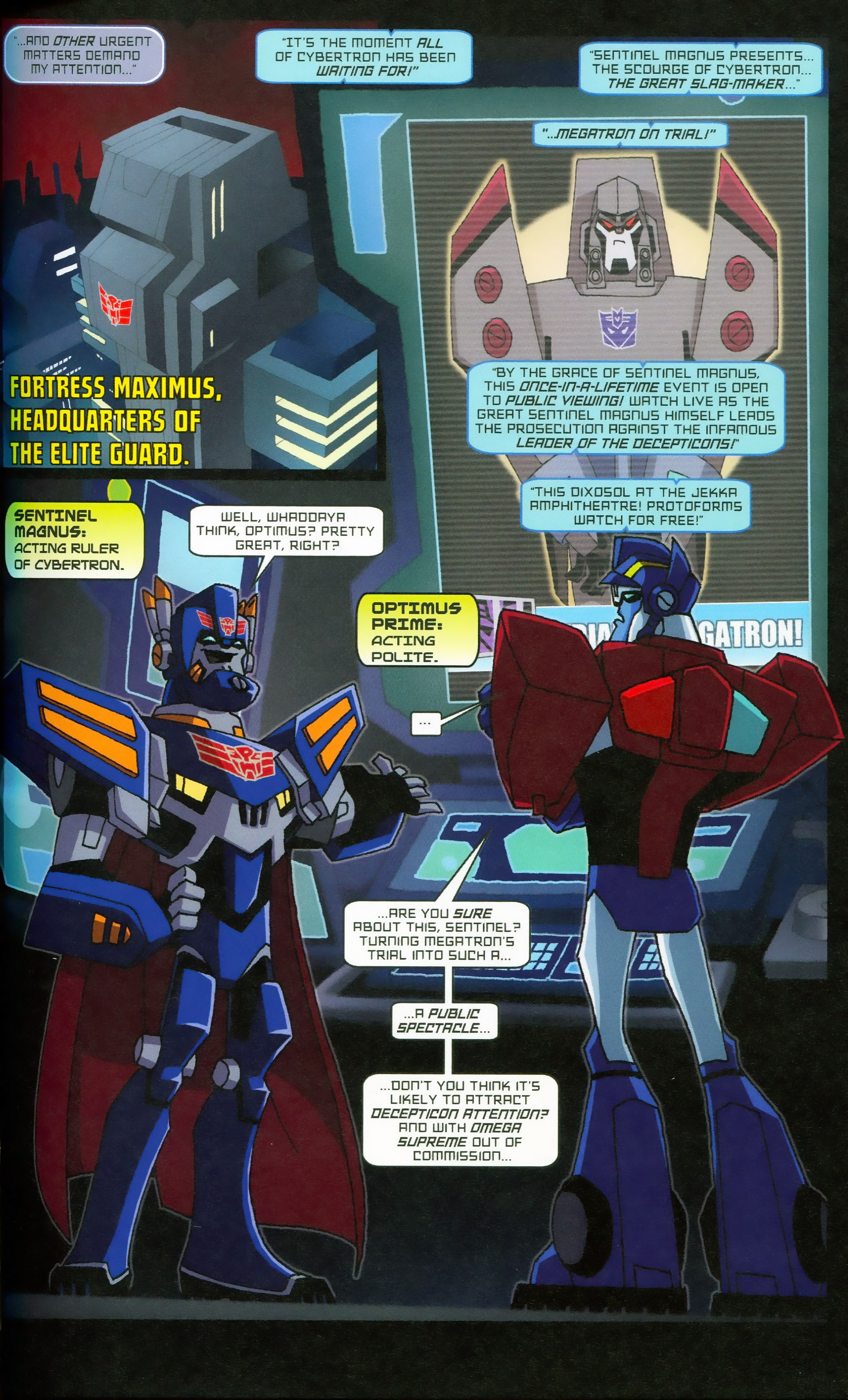 Read online Transformers Animated – Trial and Error comic -  Issue # Full - 7