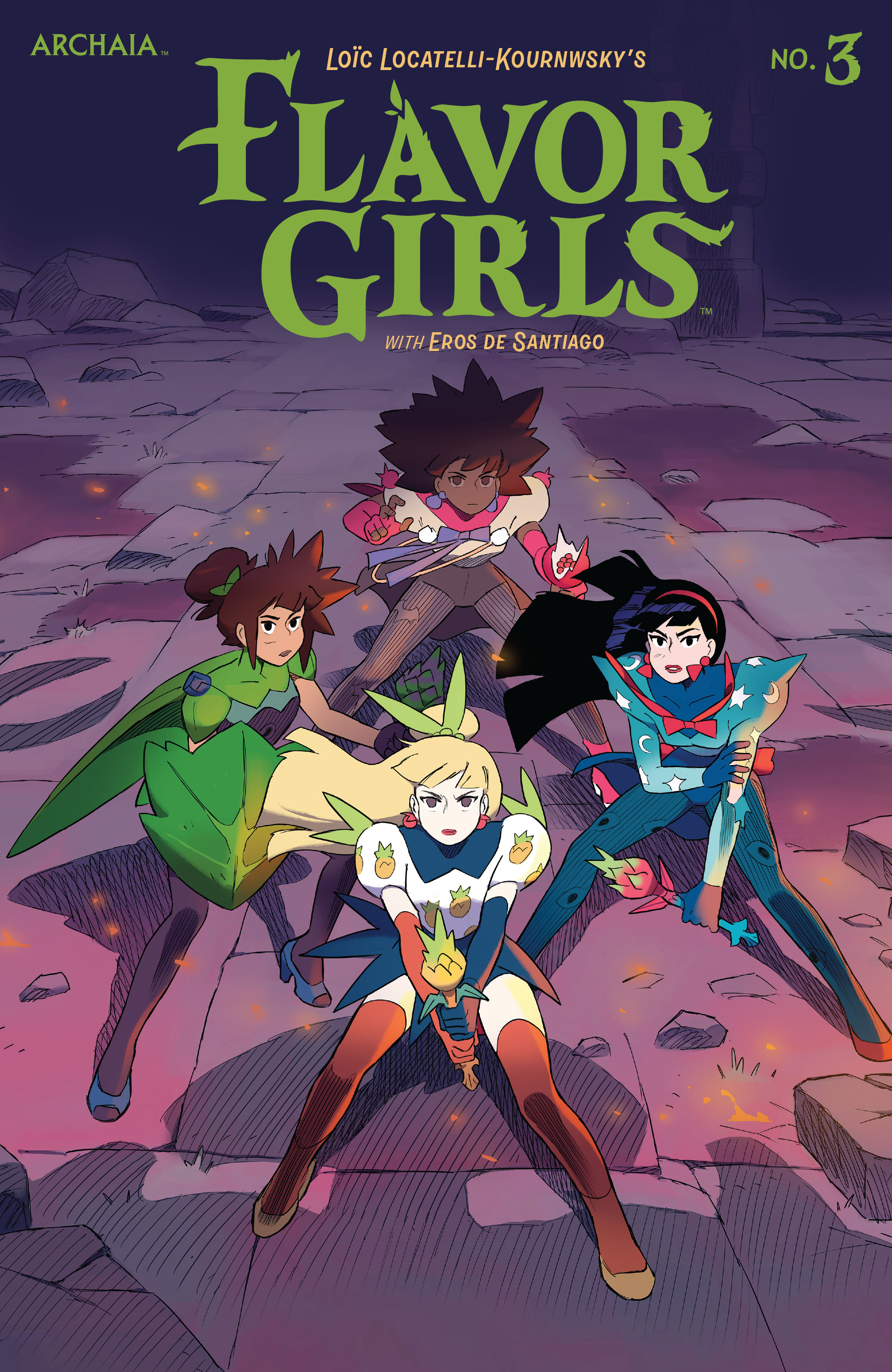 Read online Flavor Girls comic -  Issue #3 - 1